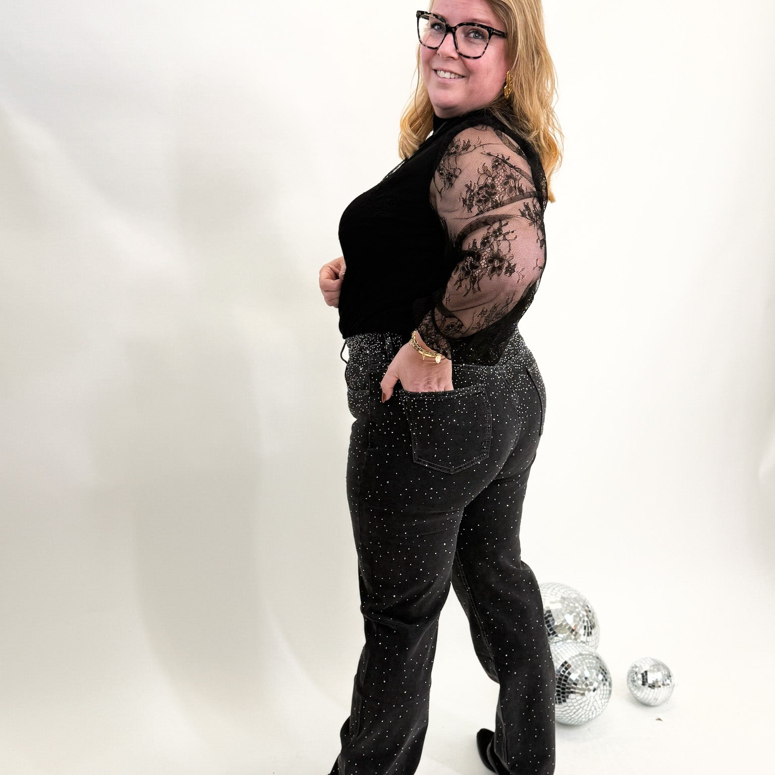 MONDAY JEANS STRAIGT LEG DENIM DIAMOND - PPS3218