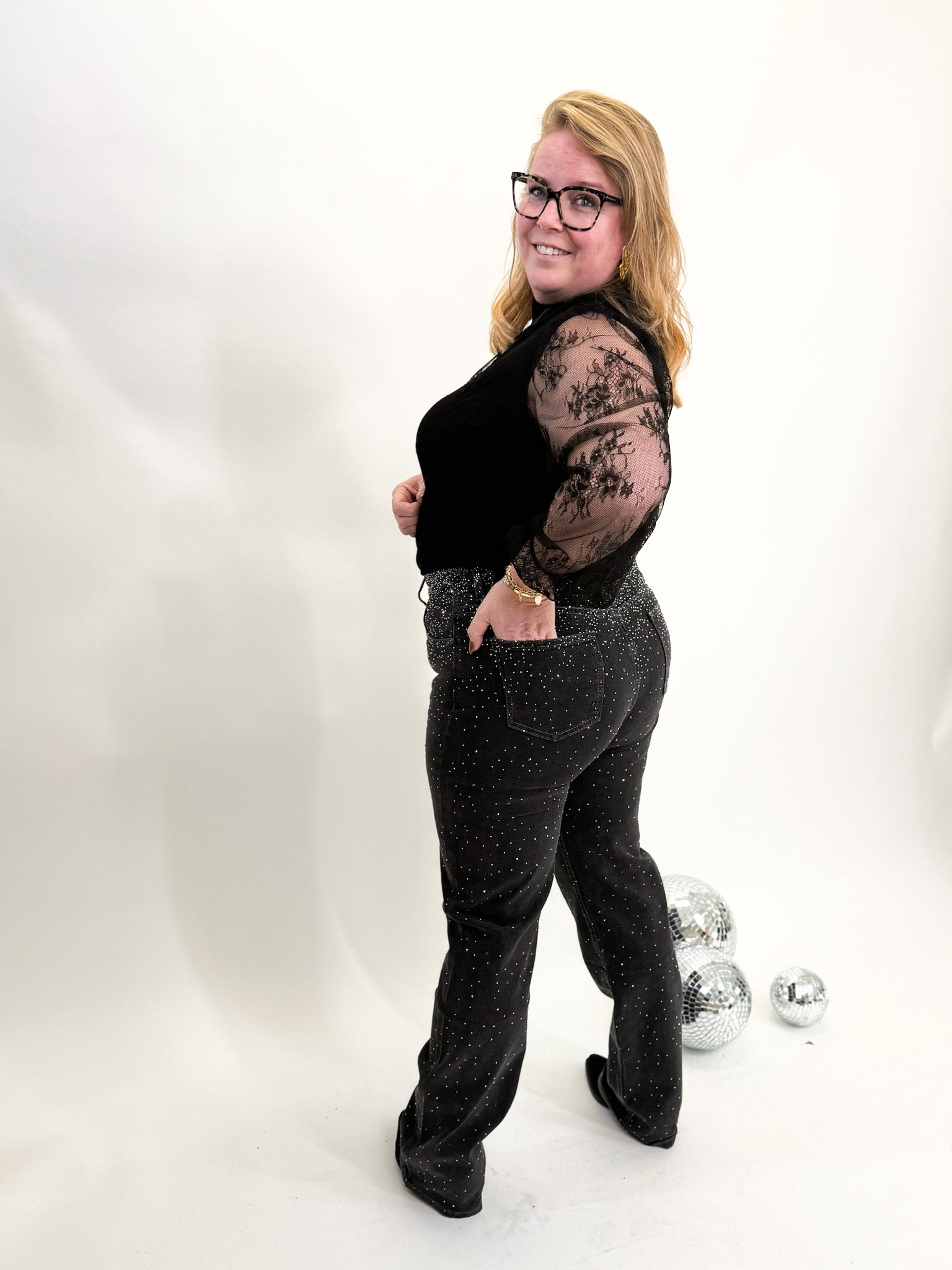 MONDAY JEANS STRAIGT LEG DENIM DIAMOND - PPS3218