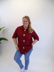 KATOENEN SUN/MOON BLOUSE - 1726