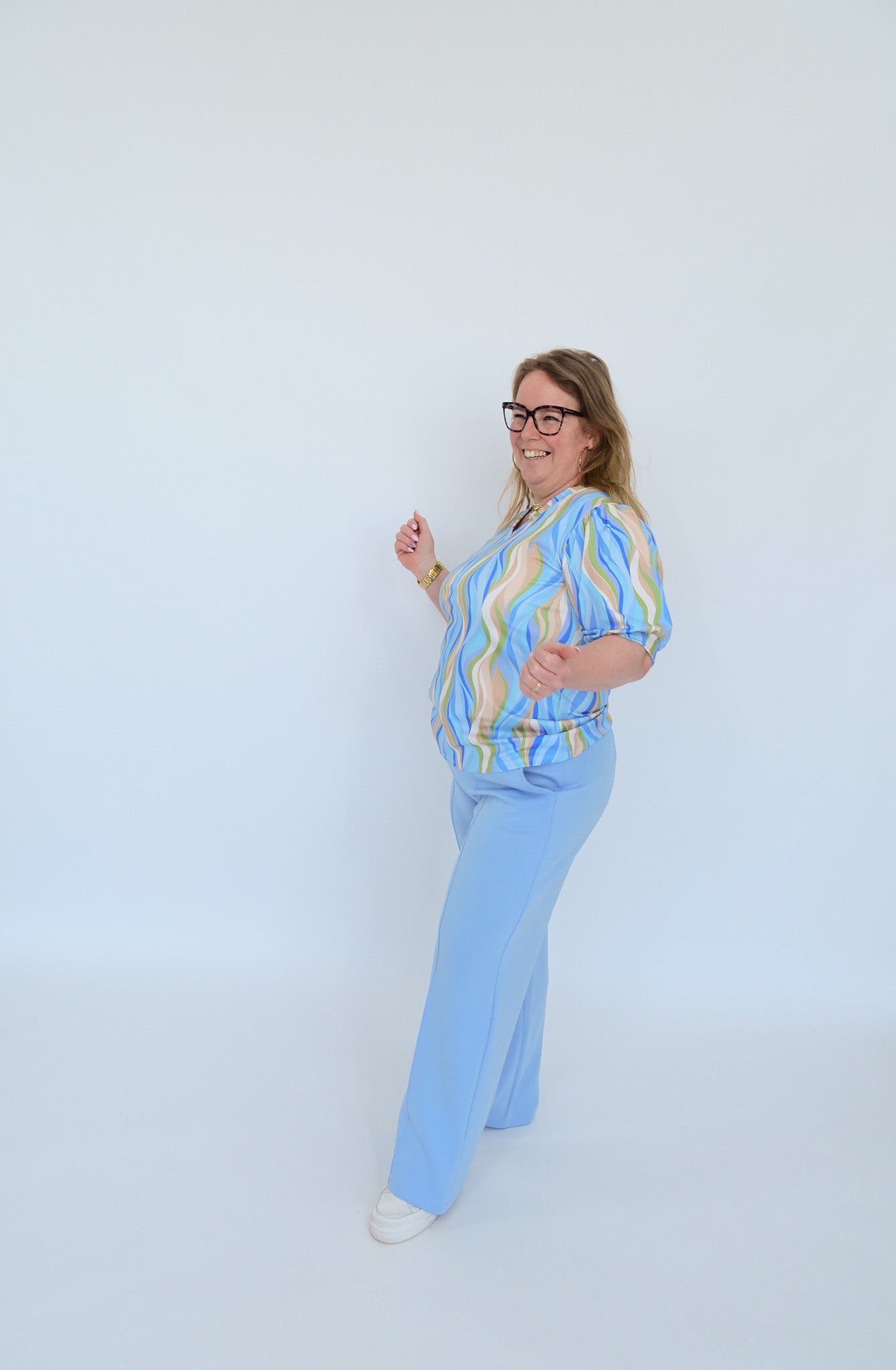 TRAVEL PRINT TOP - 1980