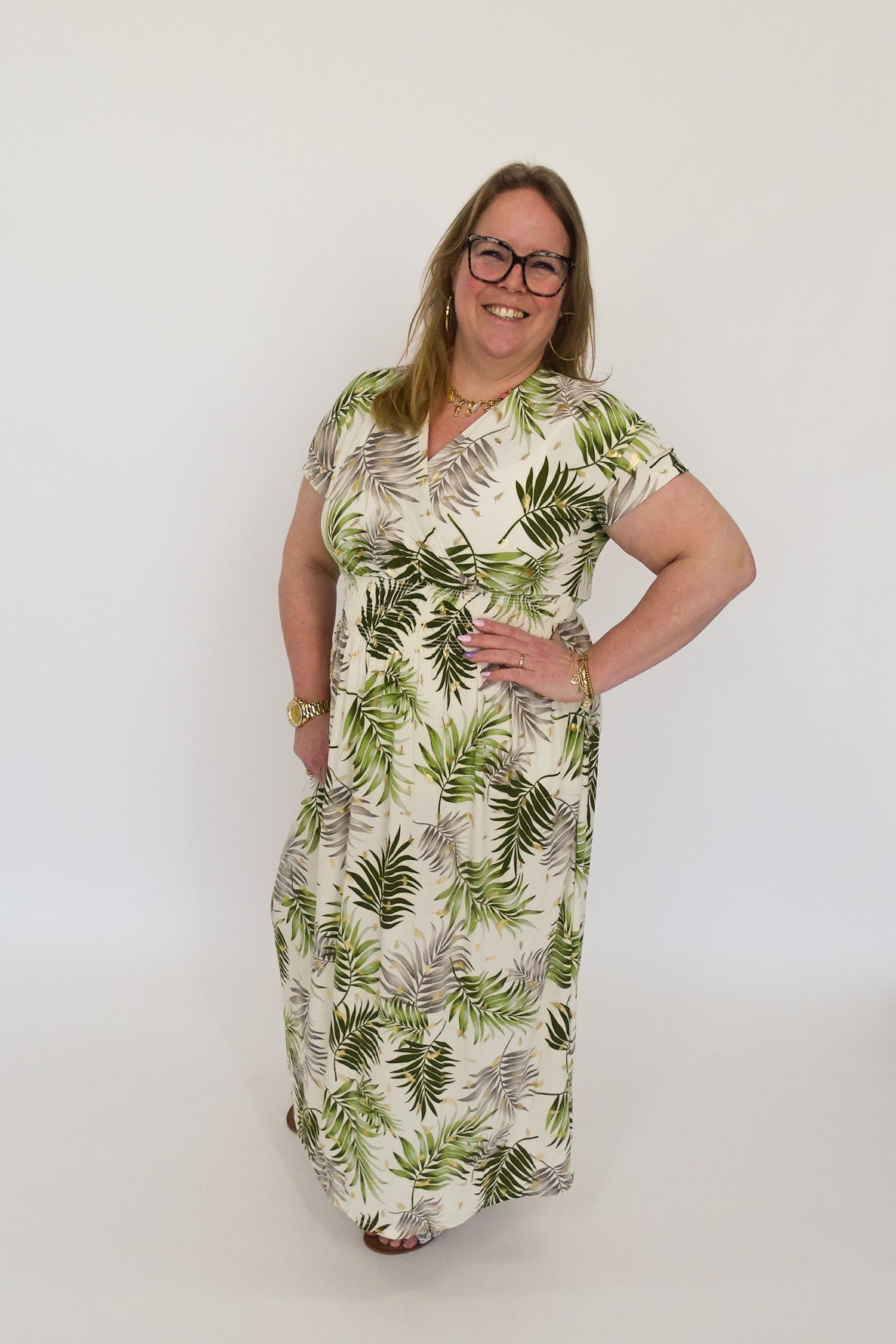 GOLDEN FEATHER JURK - 1991