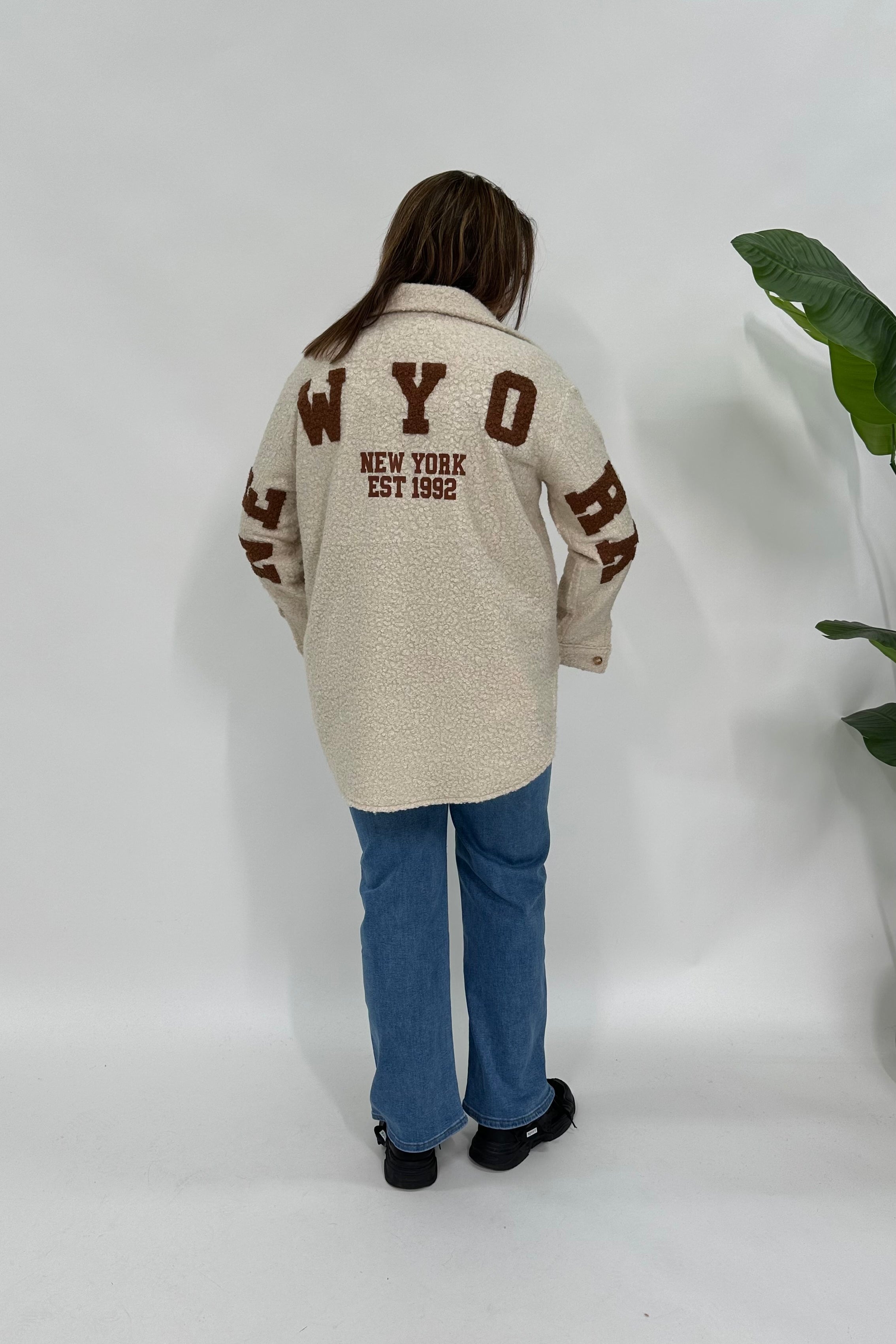 NEW YORK BOUCLE JAS BEIGE