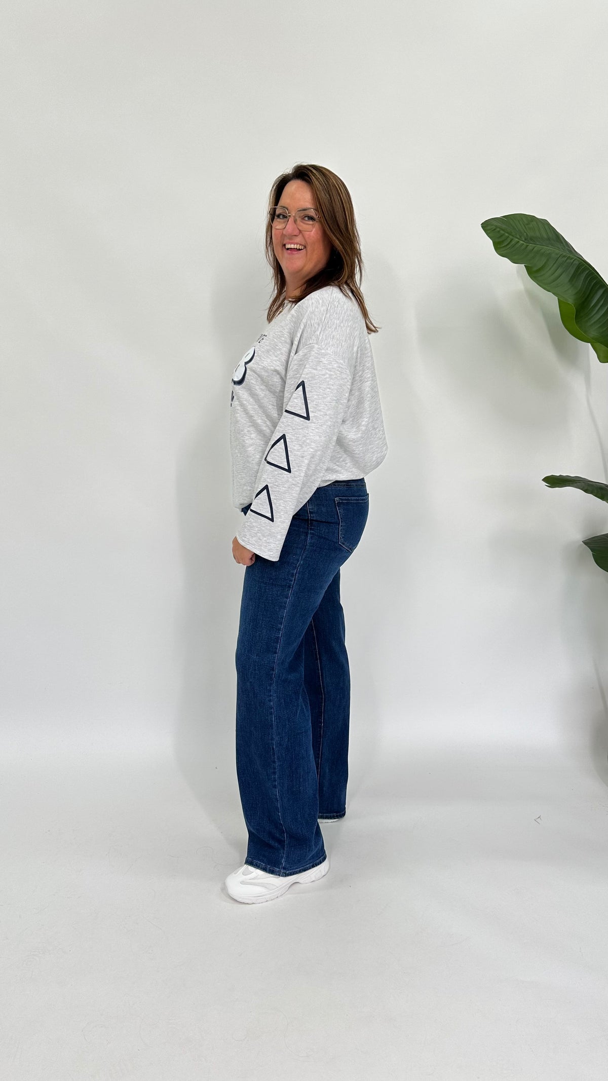 U.S. 1998 SWEATER LICHT GRIJS
