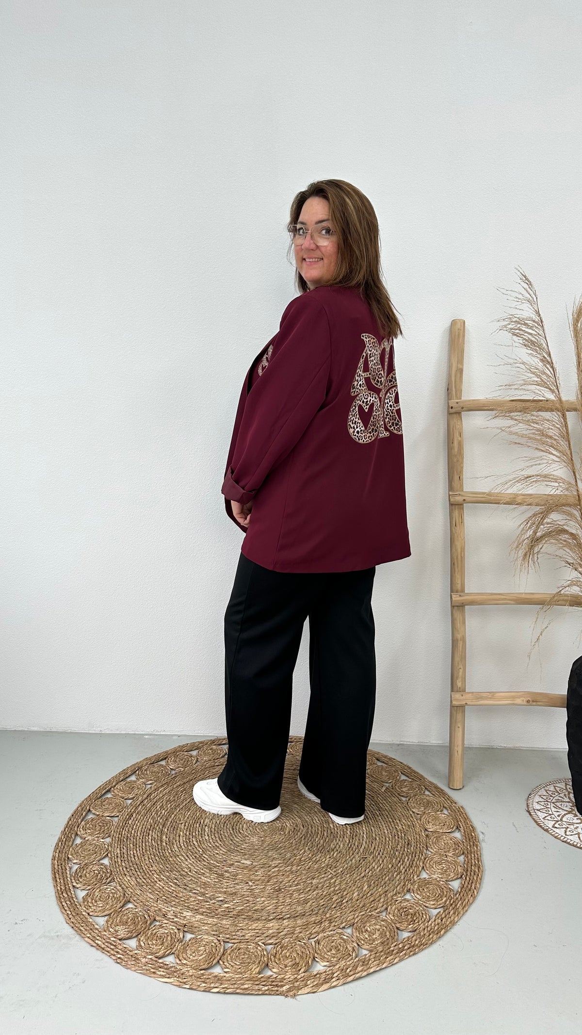 PANTER AMORE BLAZER BORDEAUX