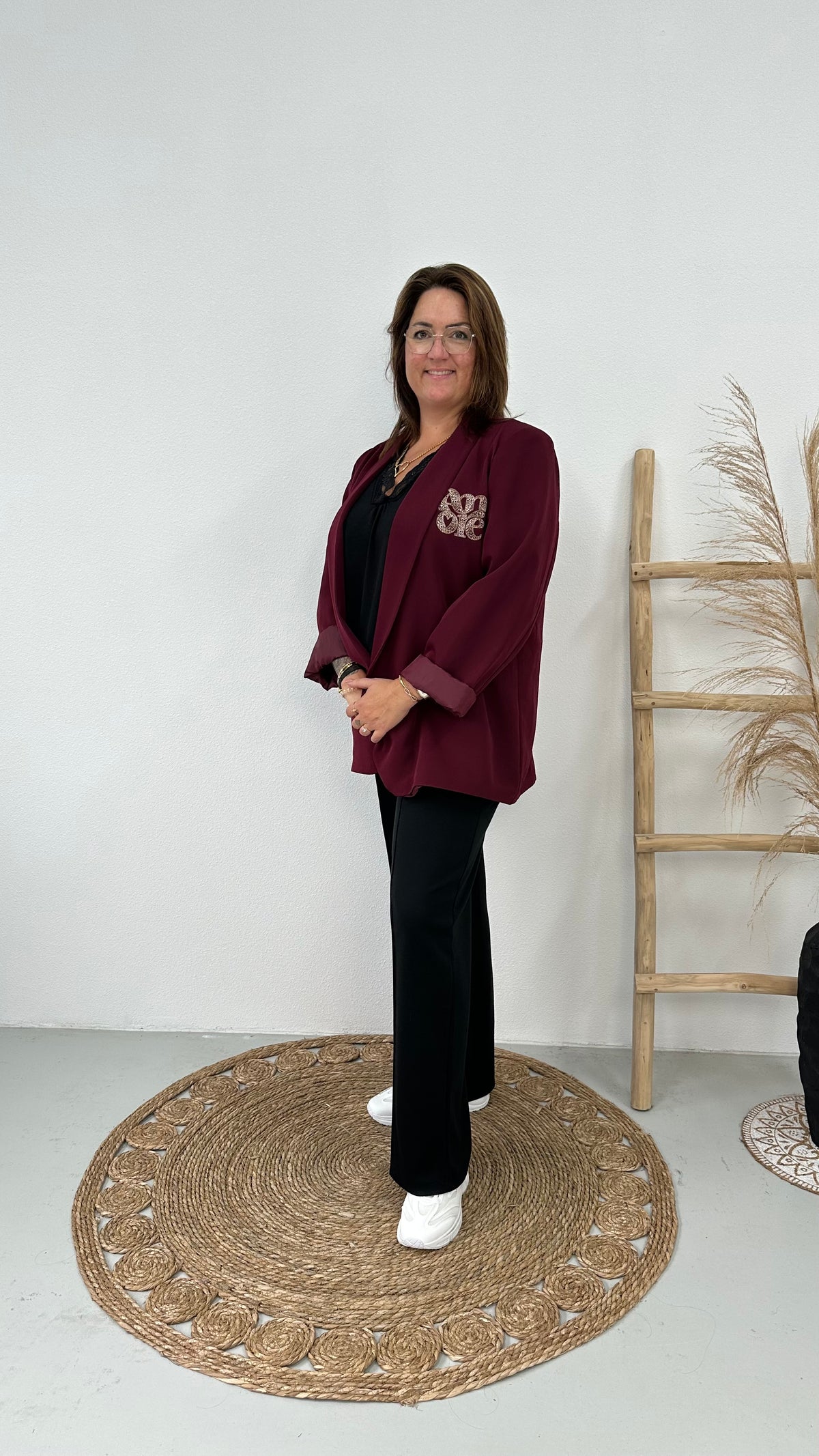 PANTER AMORE BLAZER BORDEAUX