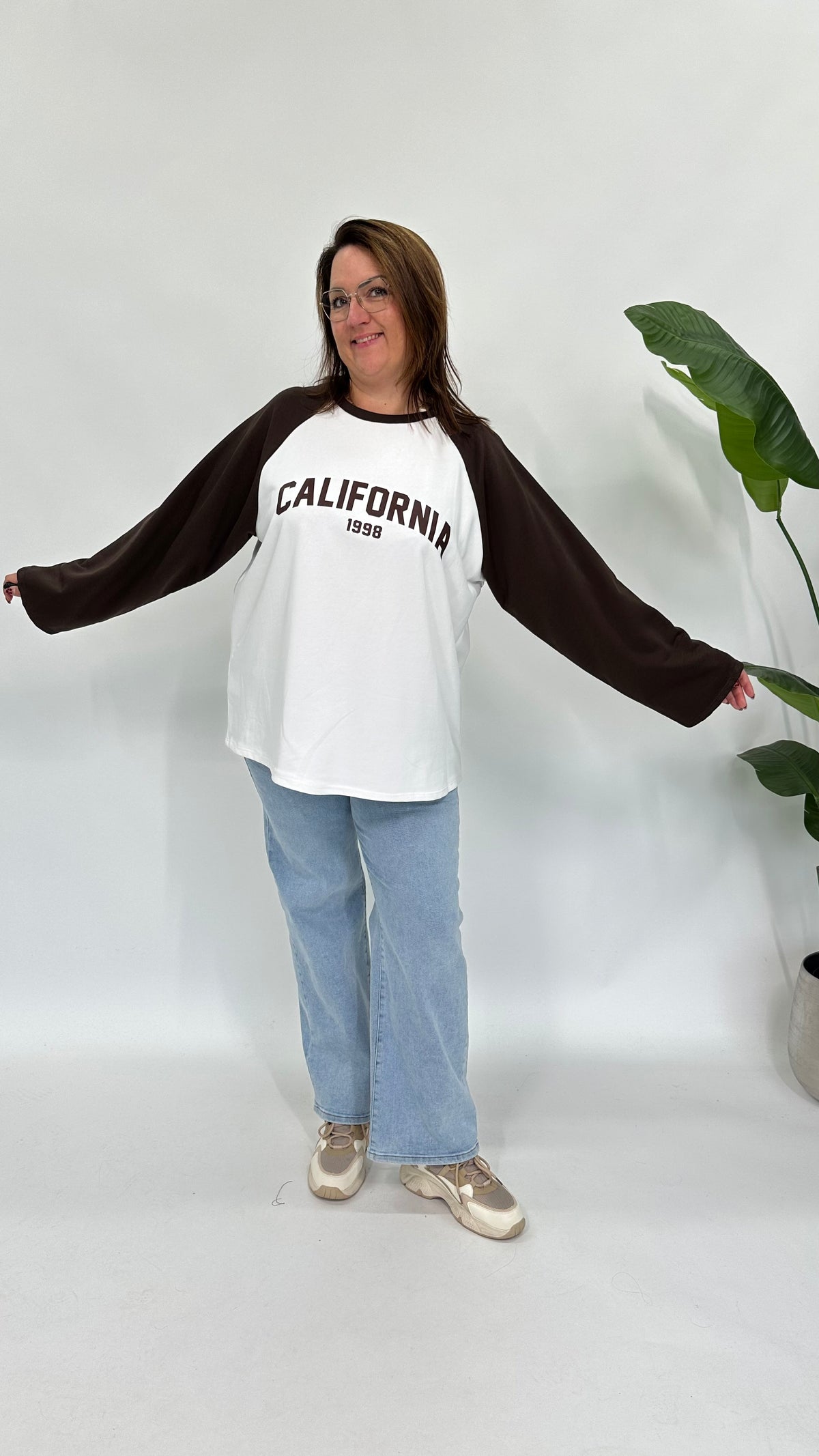 CALIFORNIA BASEBALL SWEATER ESPRESSO