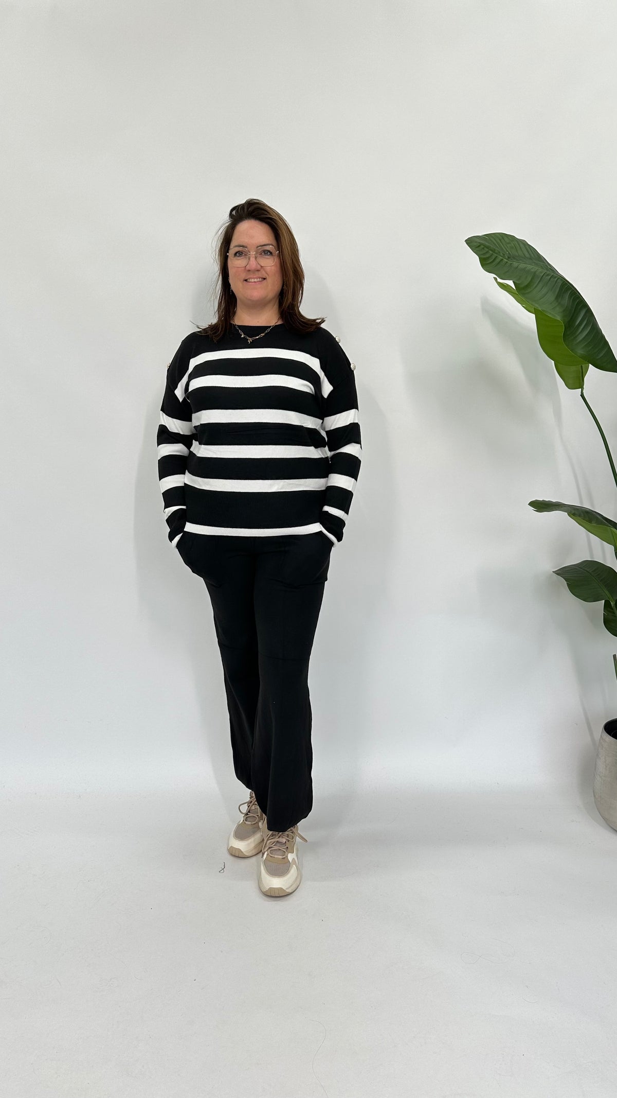 STREEP & KNOOP COMFY SET ZWART