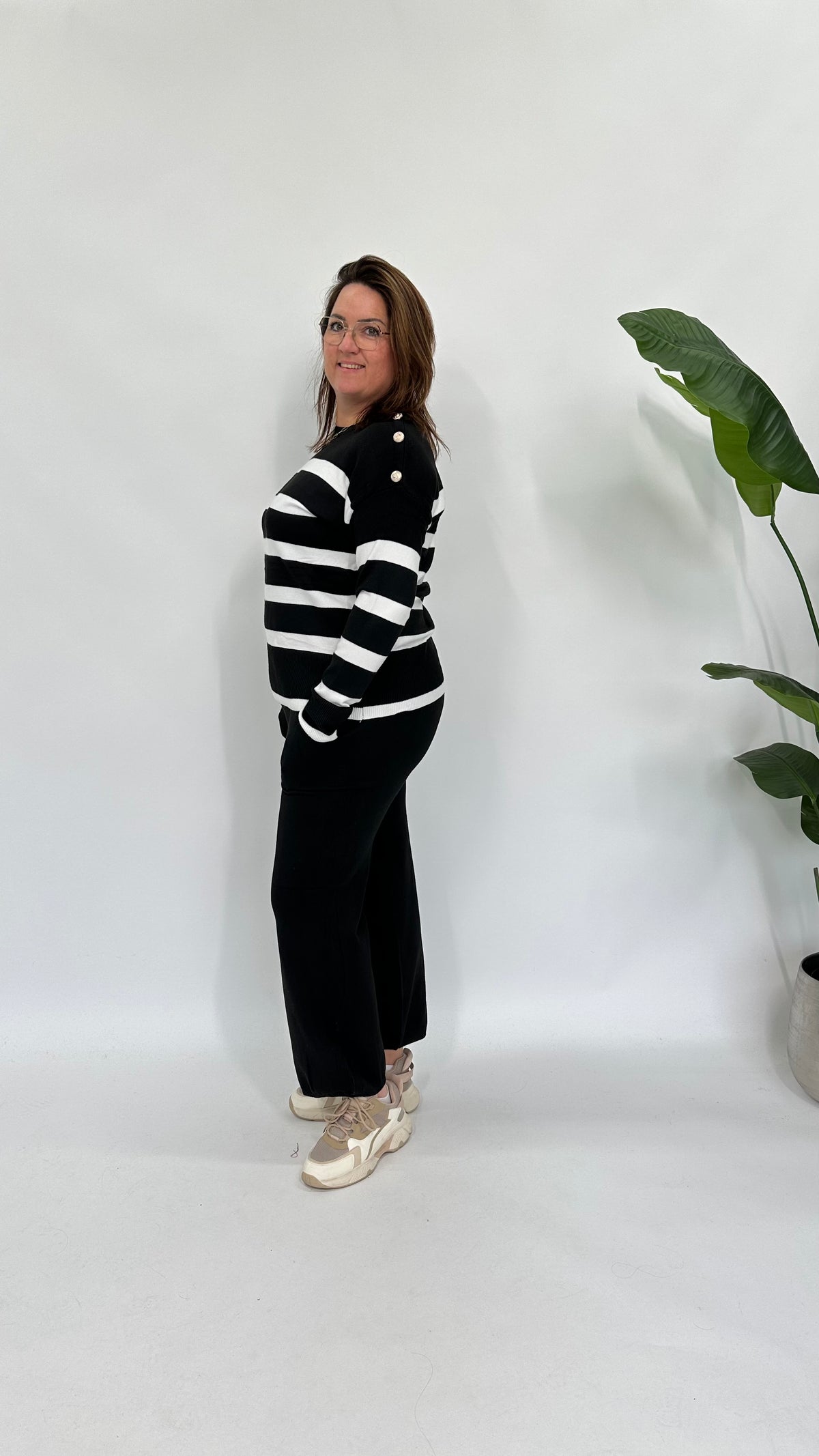 STREEP & KNOOP COMFY SET ZWART
