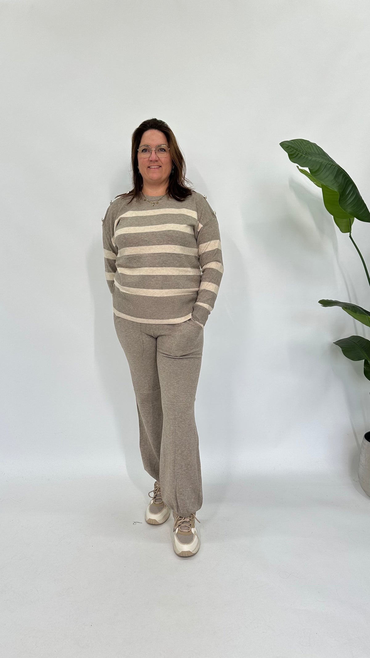 STREEP & KNOOP COMFY SET TAUPE