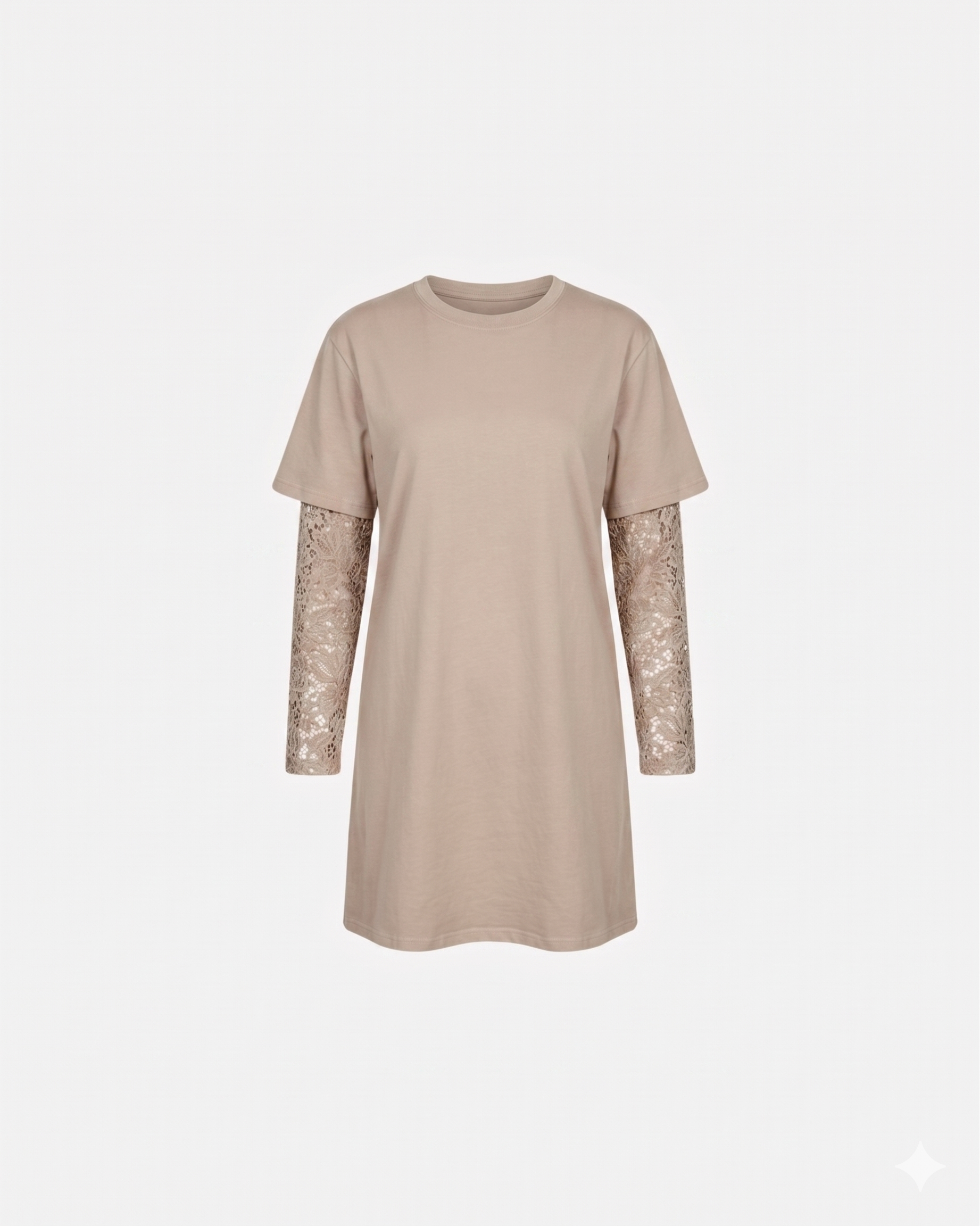 T-SHIRT JURK KANT - 2081