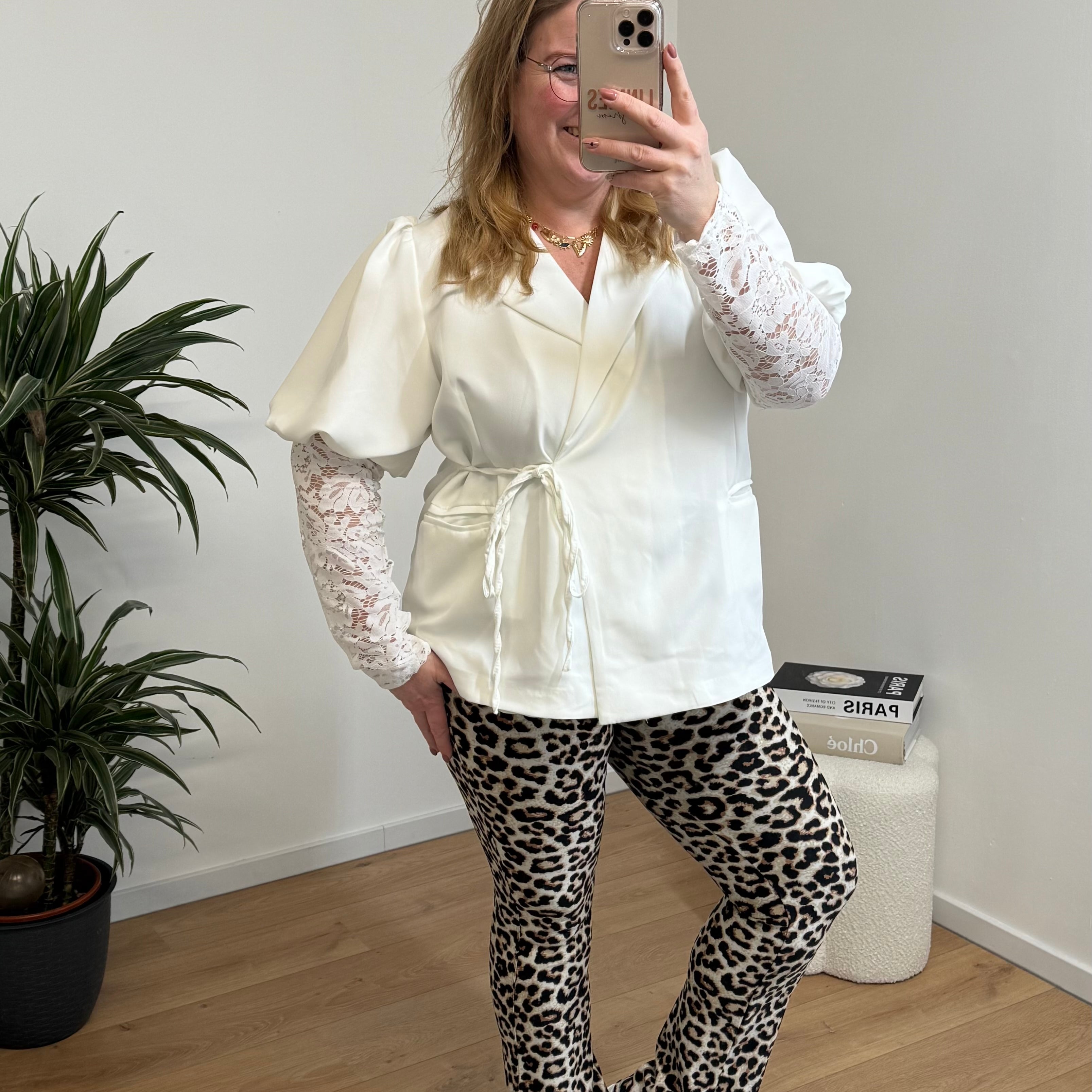 FLARED TRAVEL TROUSER PANTER LICHT - HY375