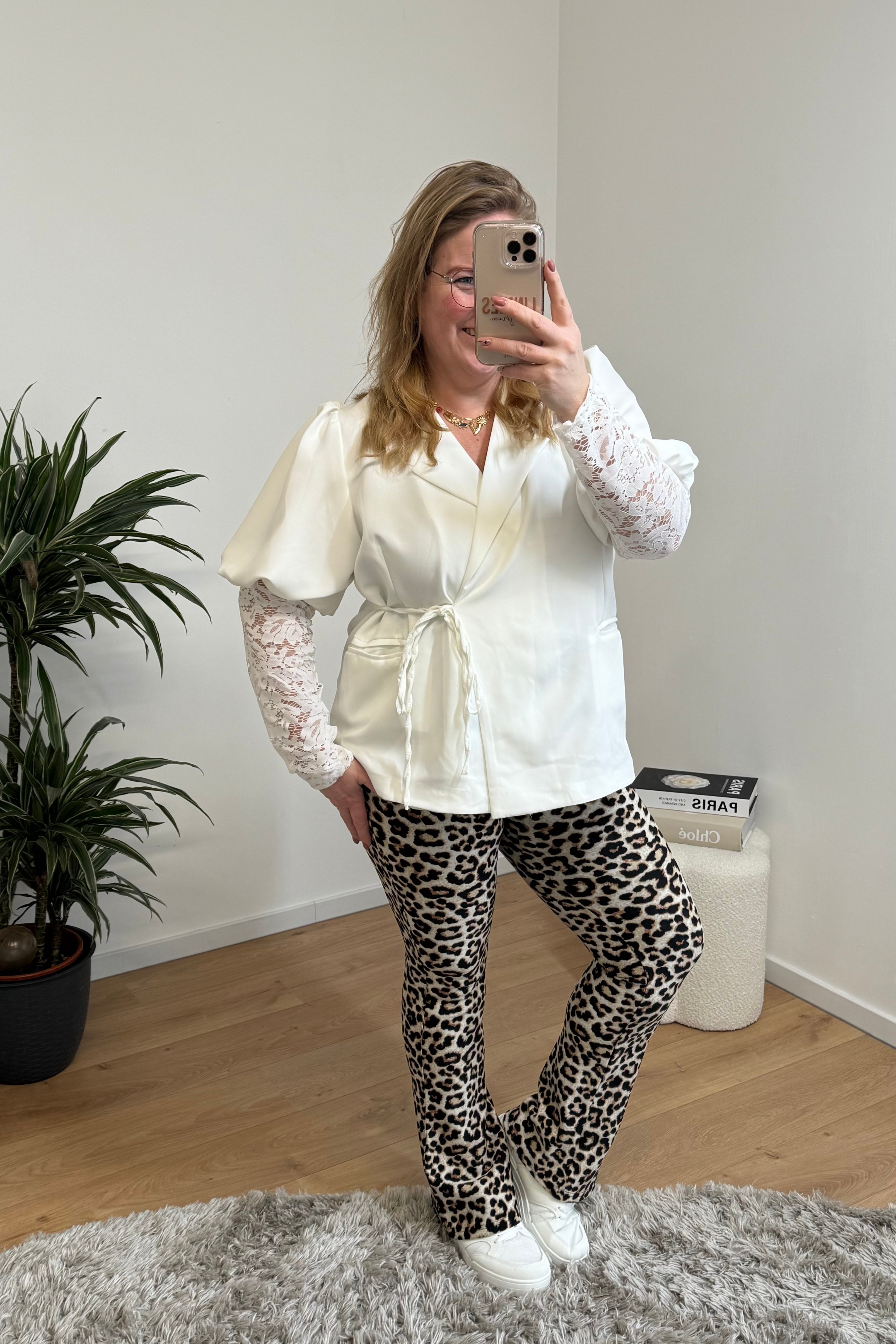 FLAIR REISEHOSE (36 bis 52) - ZWART