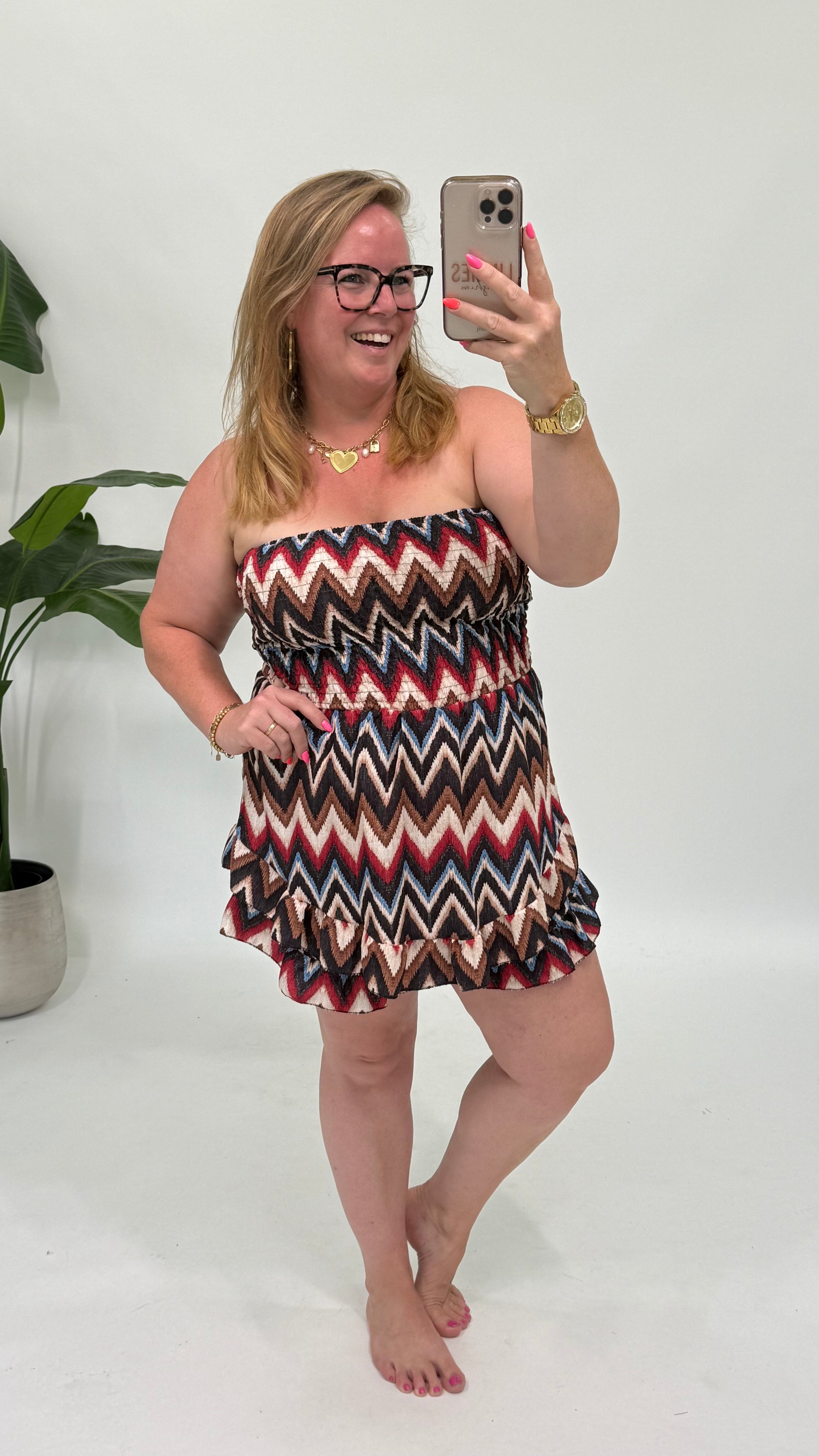 ZIGZAG PLAYSUIT - 2117