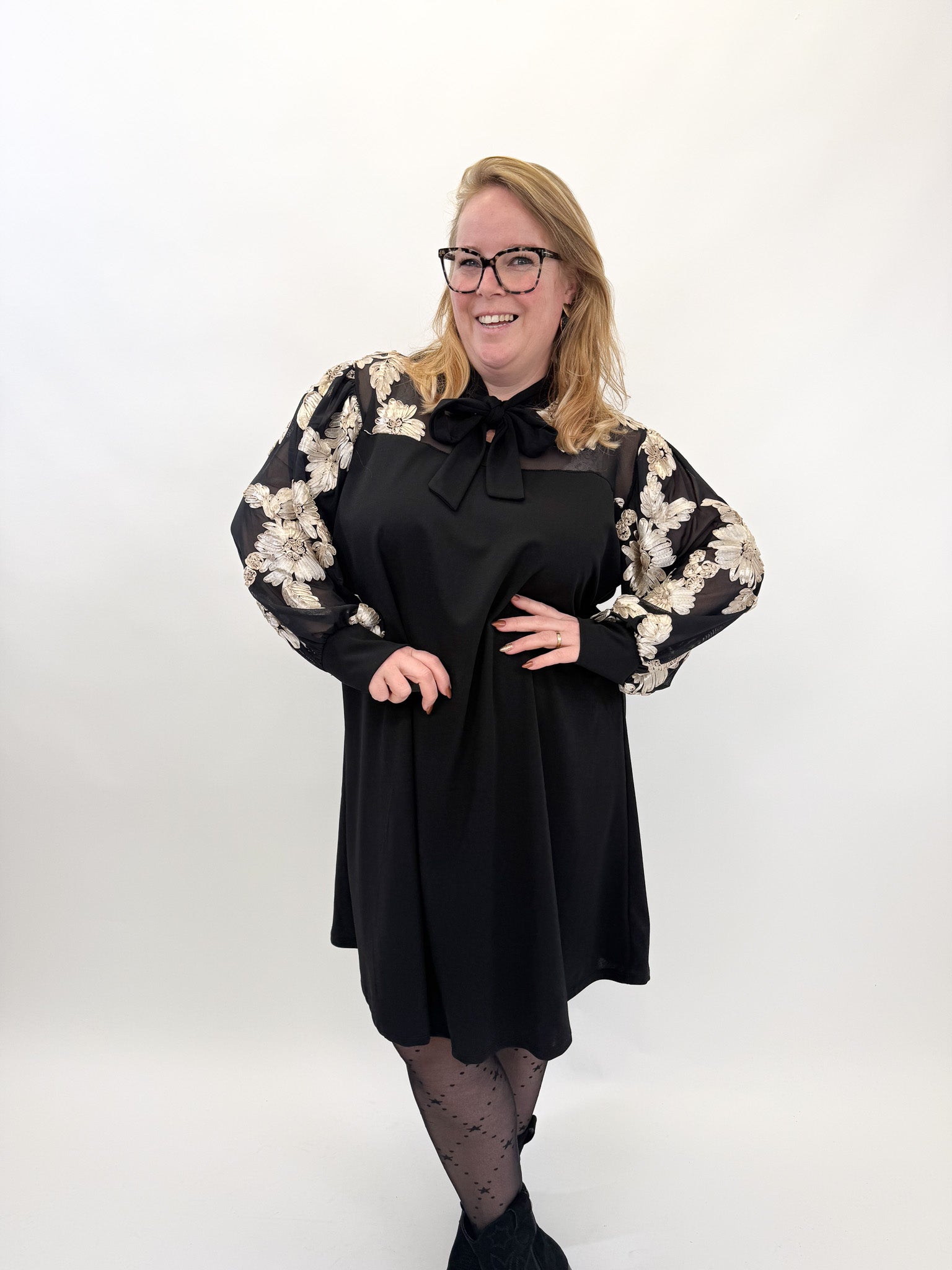 CLASSY BLOEM JURK - 1875