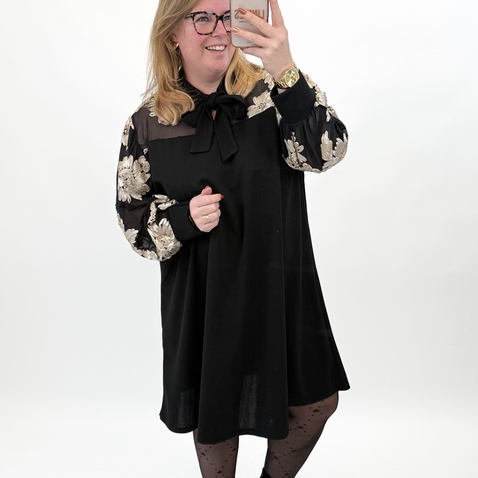 CLASSY BLOEM JURK - 1875