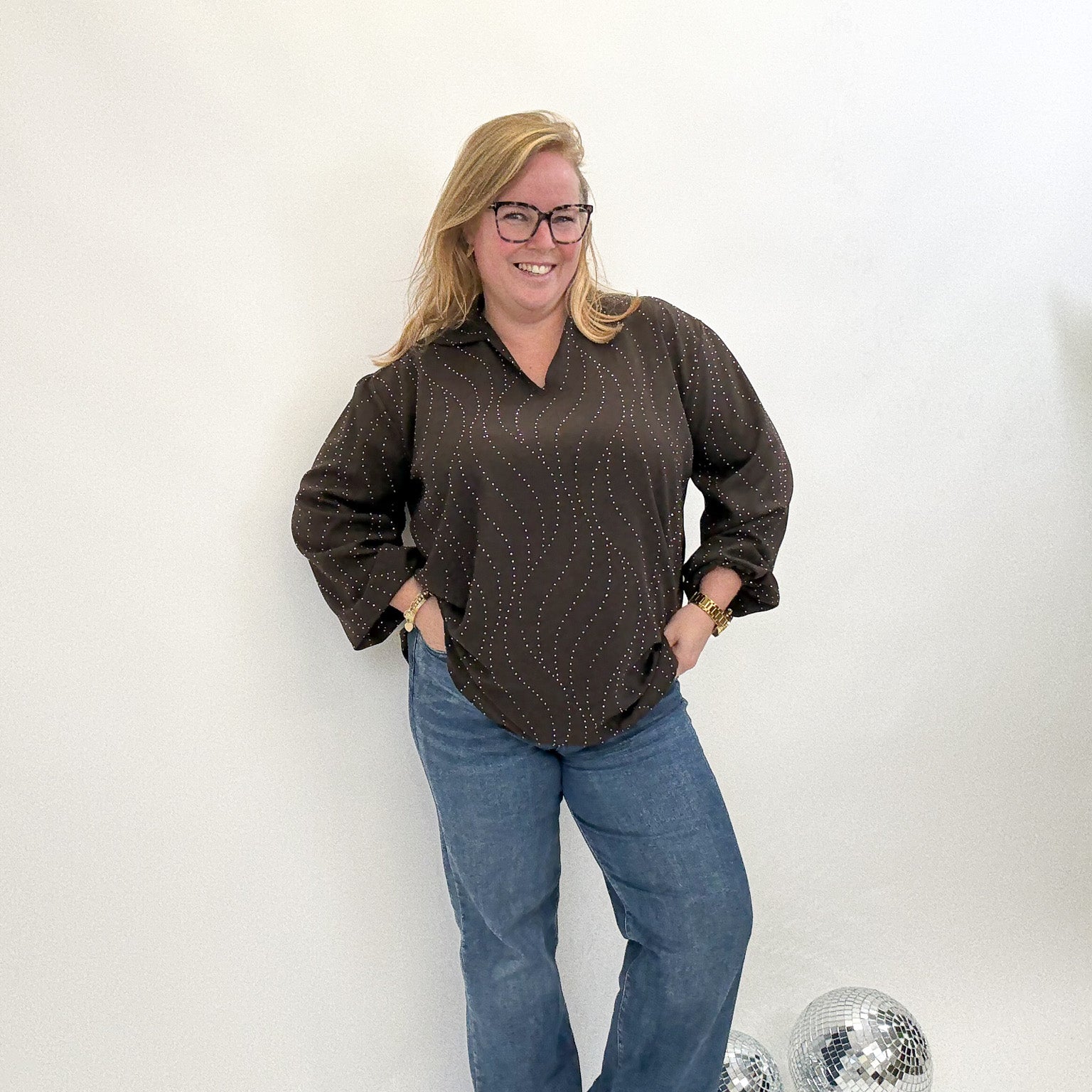 SHINE STEENTJES TOP - 1872