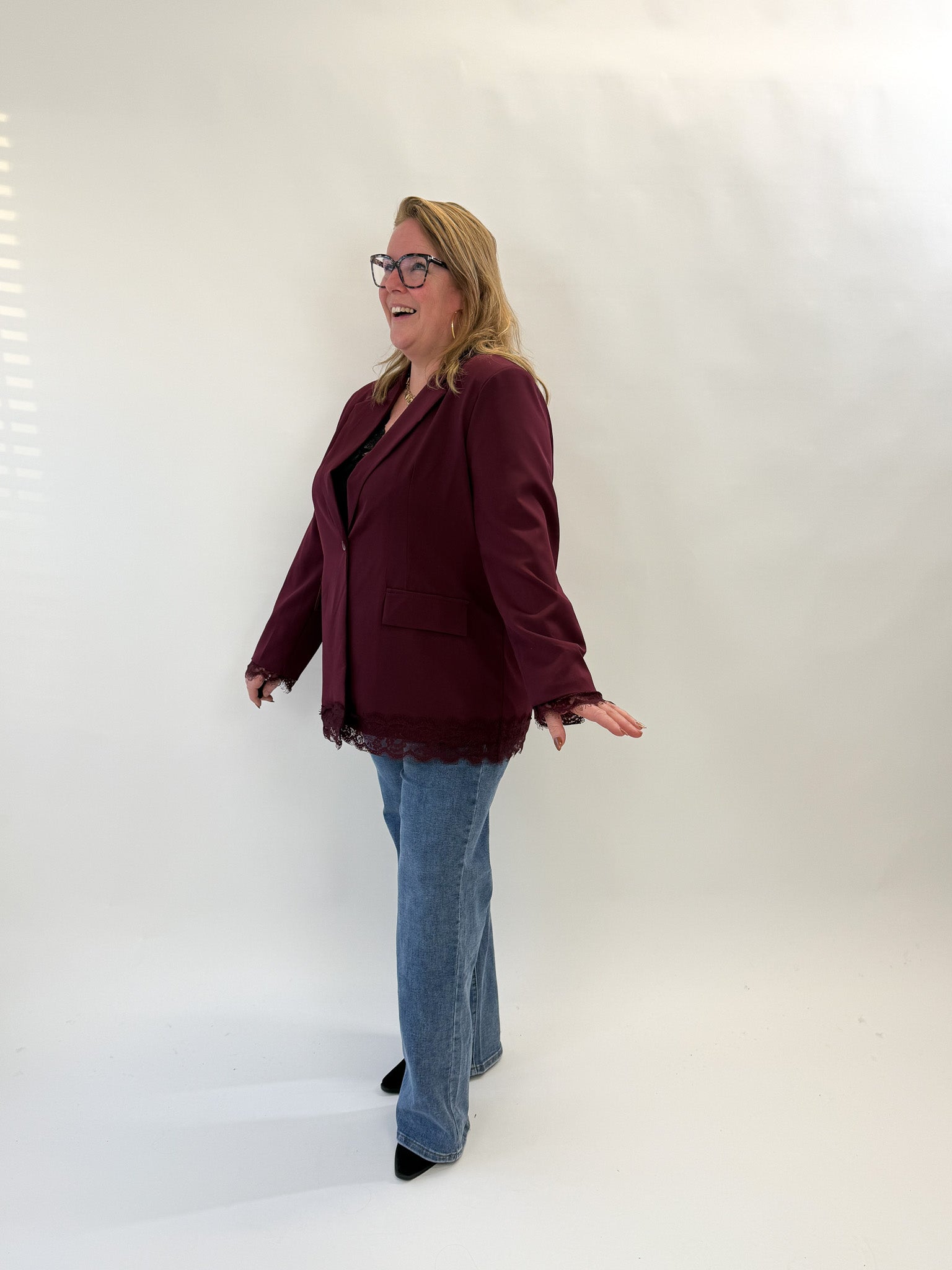 BLAZER MET KANT - 1871