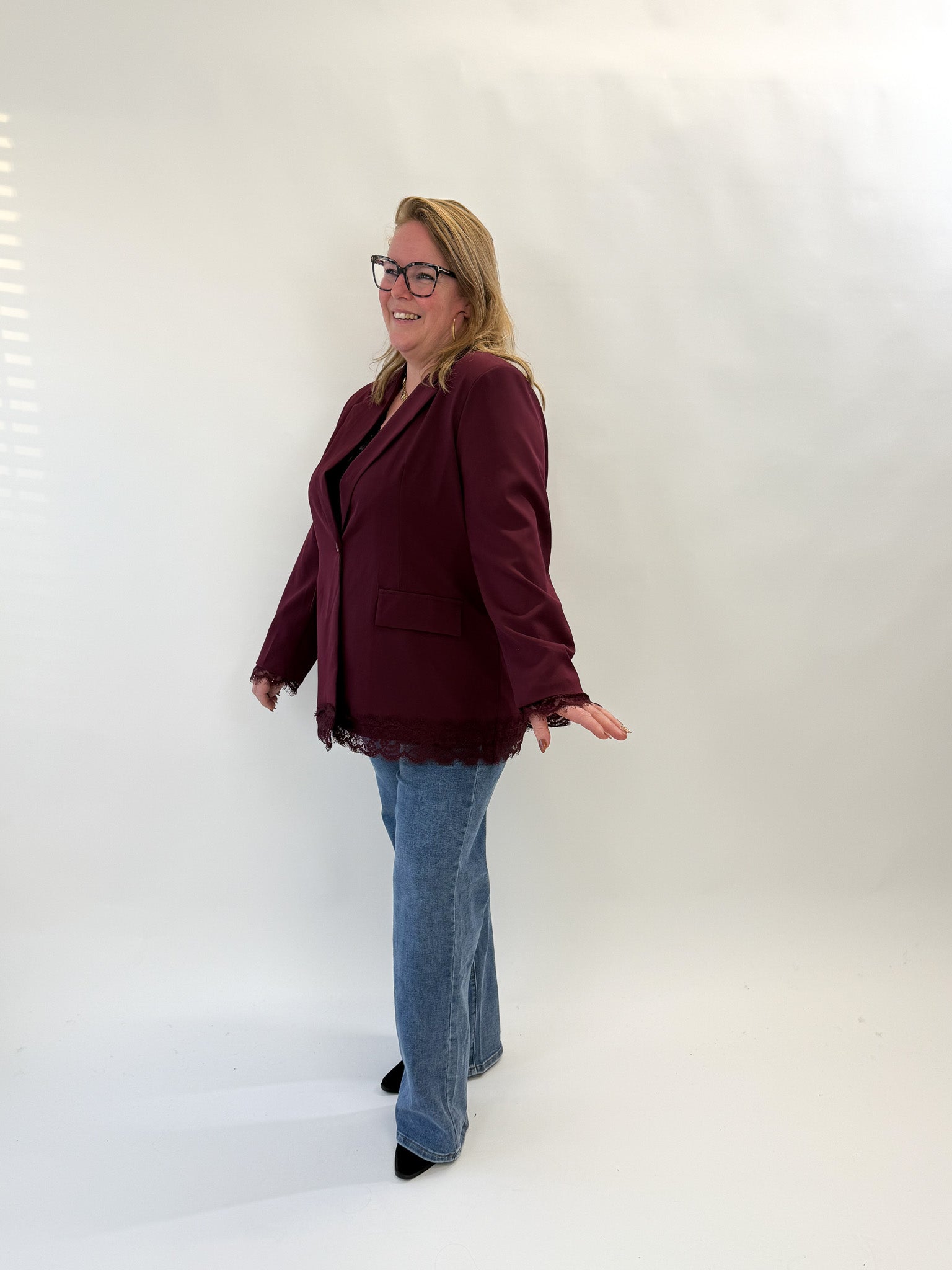 BLAZER MET KANT - 1871