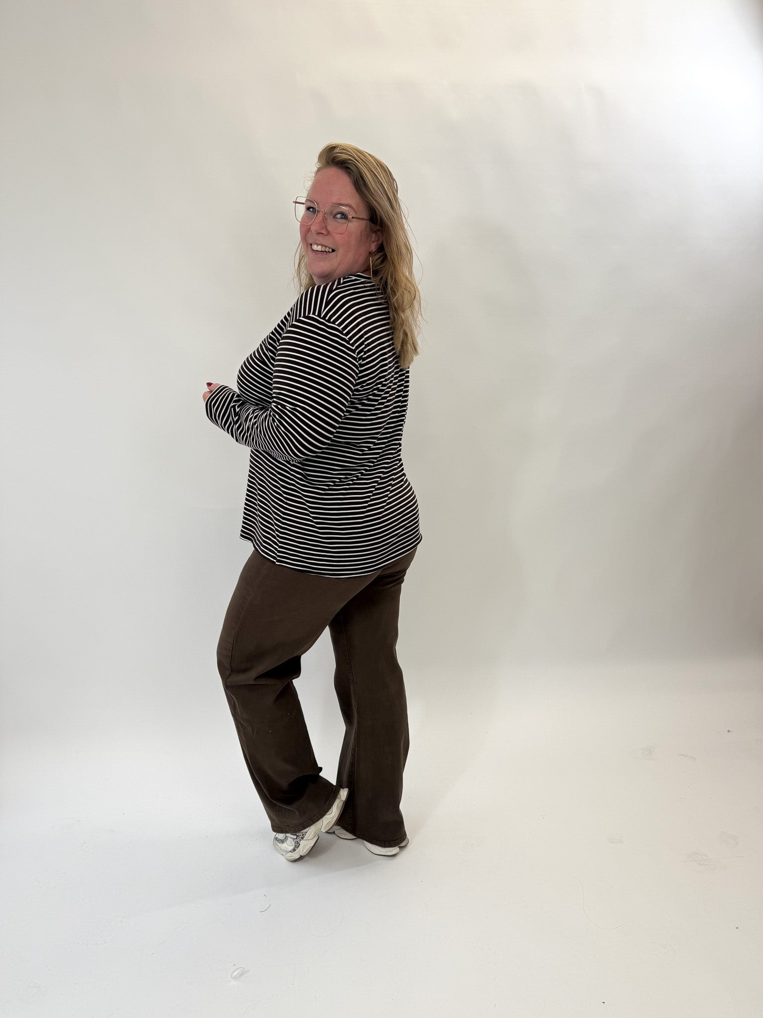 BASIC LONG SLEEVE STREEP - 1878