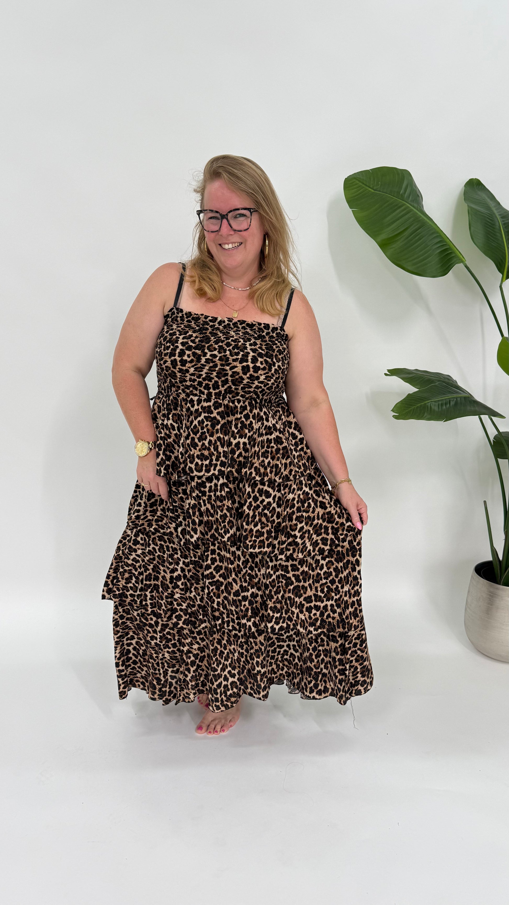 ANIMAL LAAGJES JURK - 2157