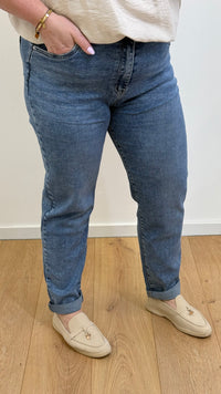 KATHY GOODIES JEANS MOM  C120- DENIM