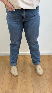 KATHY GOODIES JEANS MOM  C120- DENIM