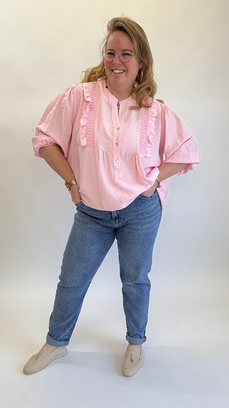 KATHY GOODIES JEANS MOM  C120- DENIM