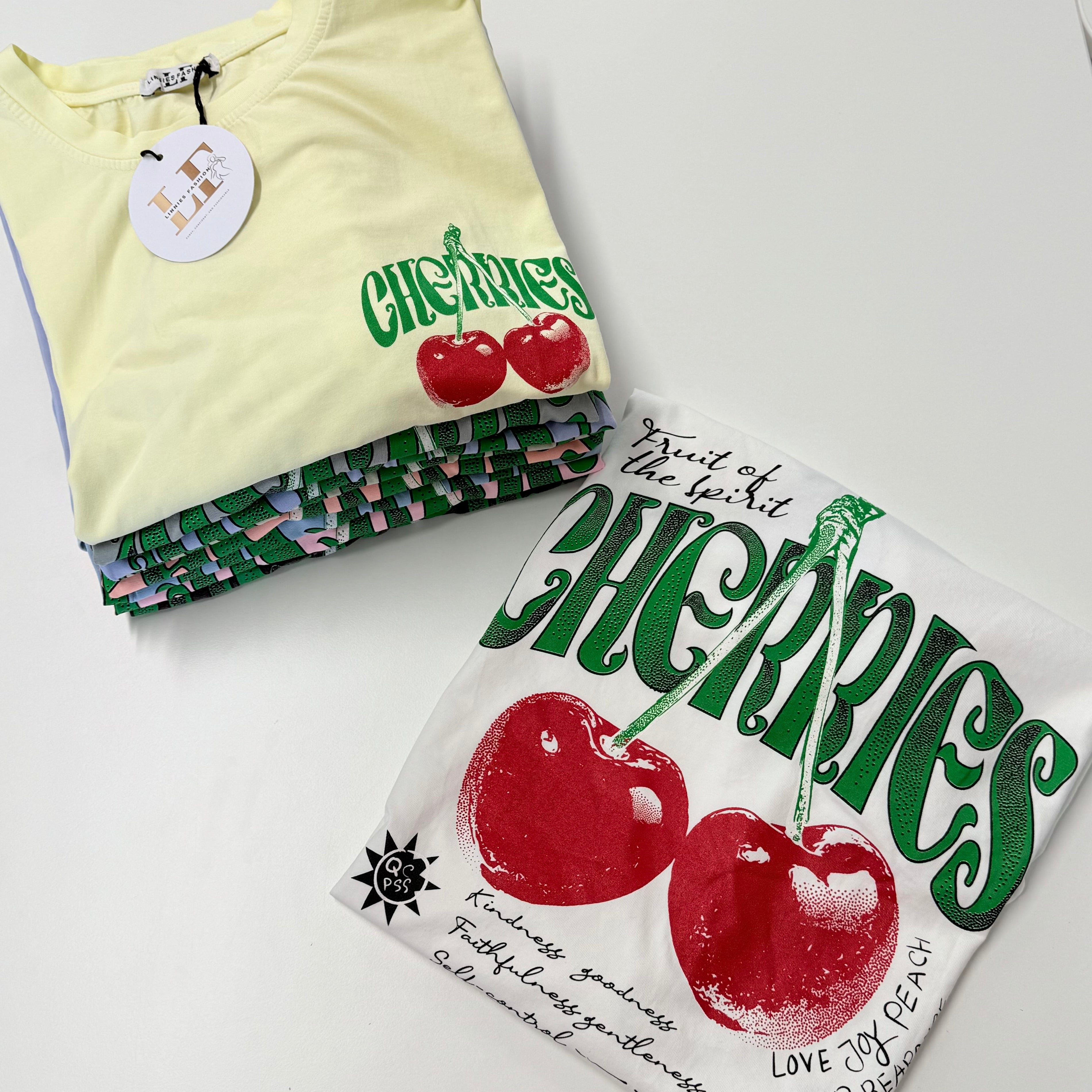 CHERRY T-SHIRT LINNIES - 1599