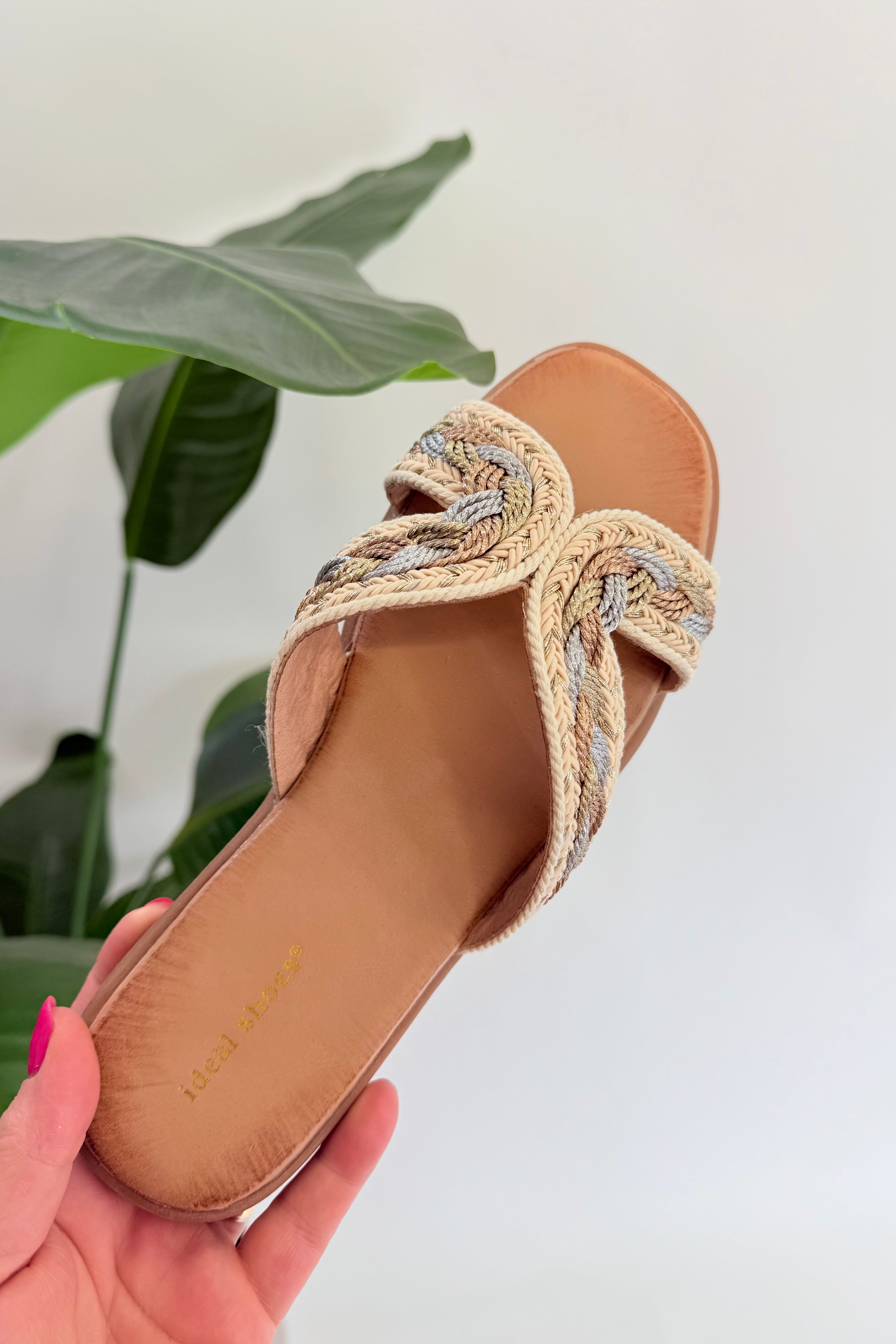 CELINA SLIPPER - BEIGE 68-367