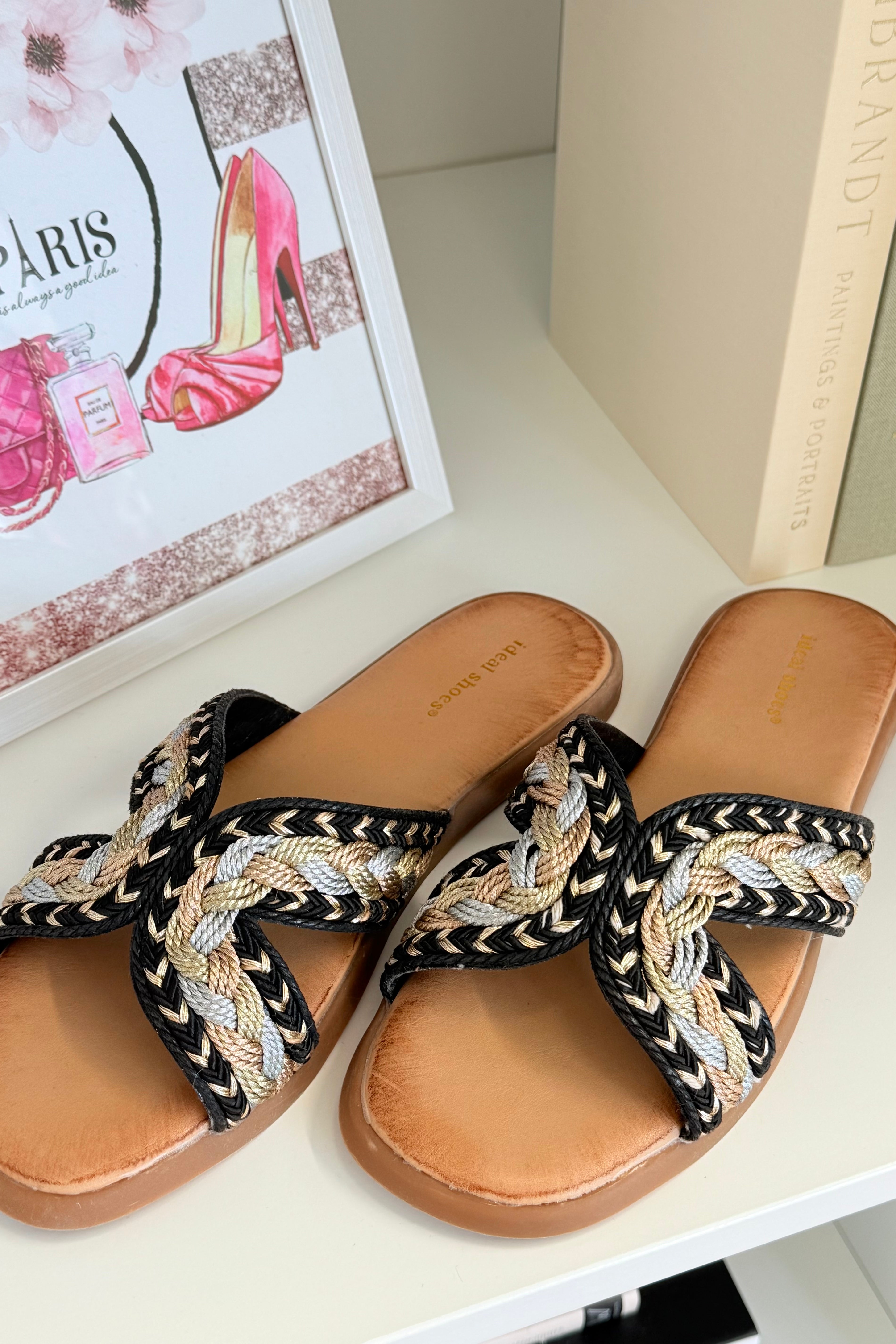 CELINA SLIPPER - BEIGE 68-367