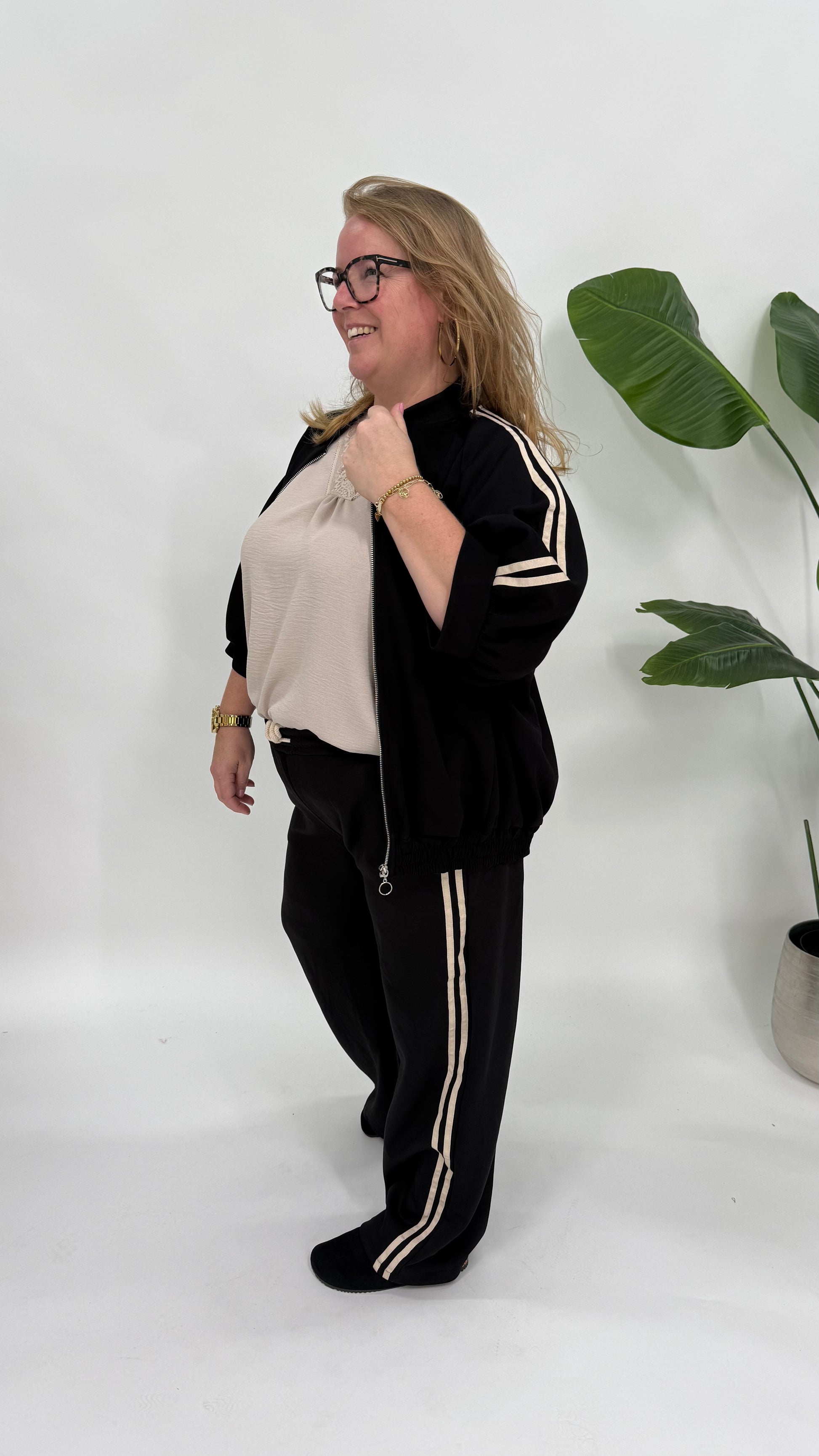 SPORTI STREEP SET MET VEST - 2170