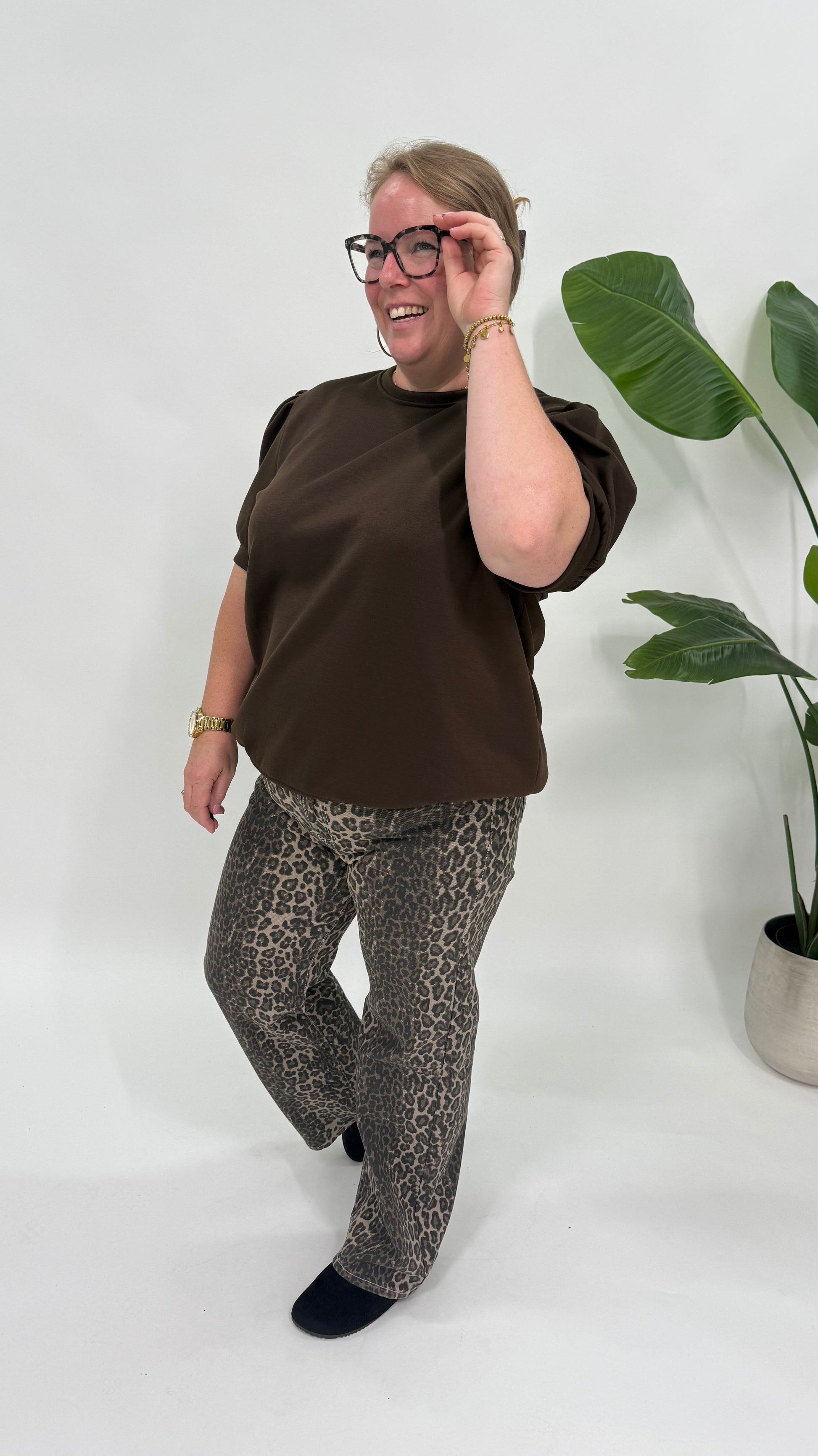 SHIRT MET POFMOUW - 2174