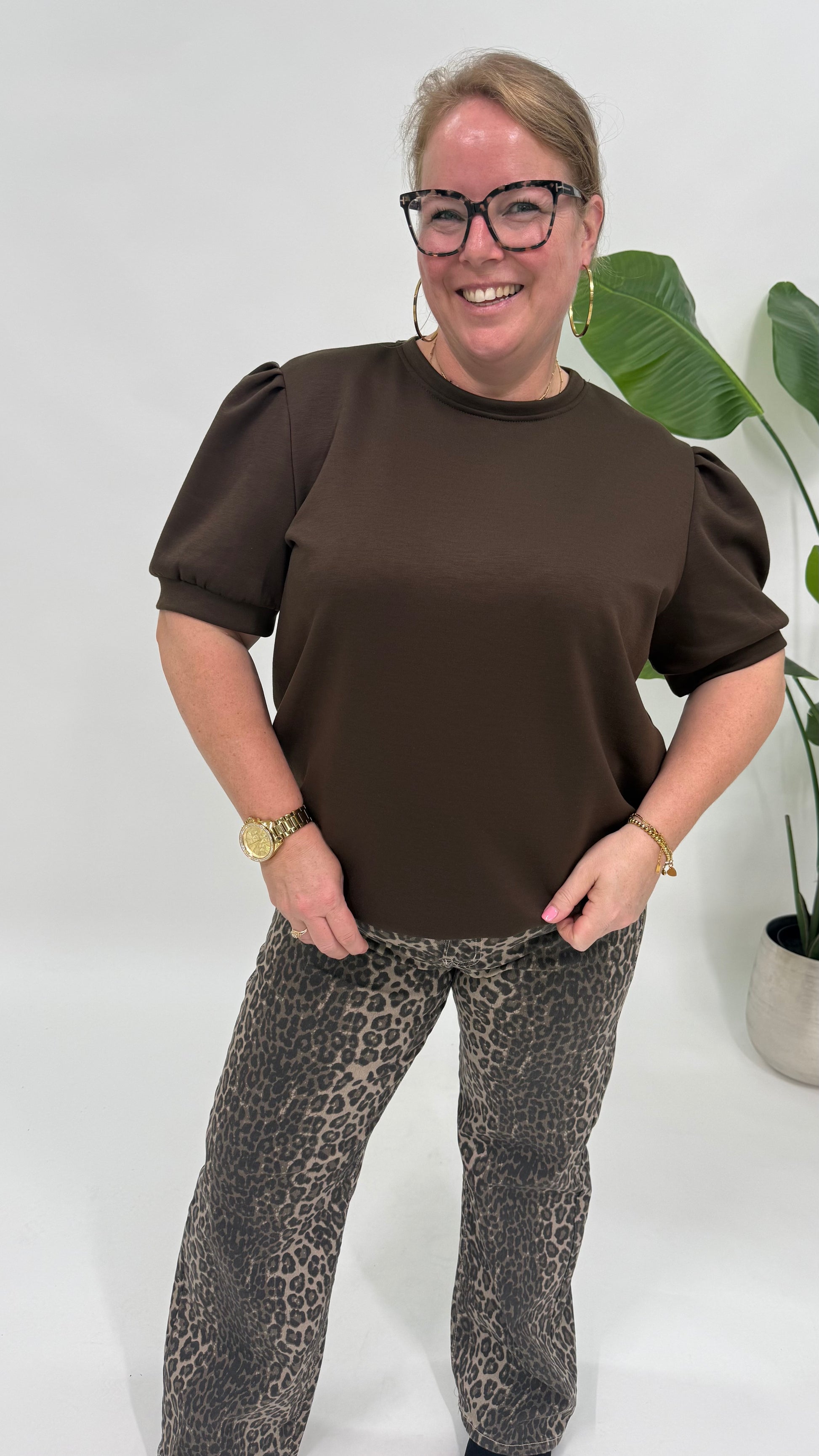 SHIRT MET POFMOUW - 2174