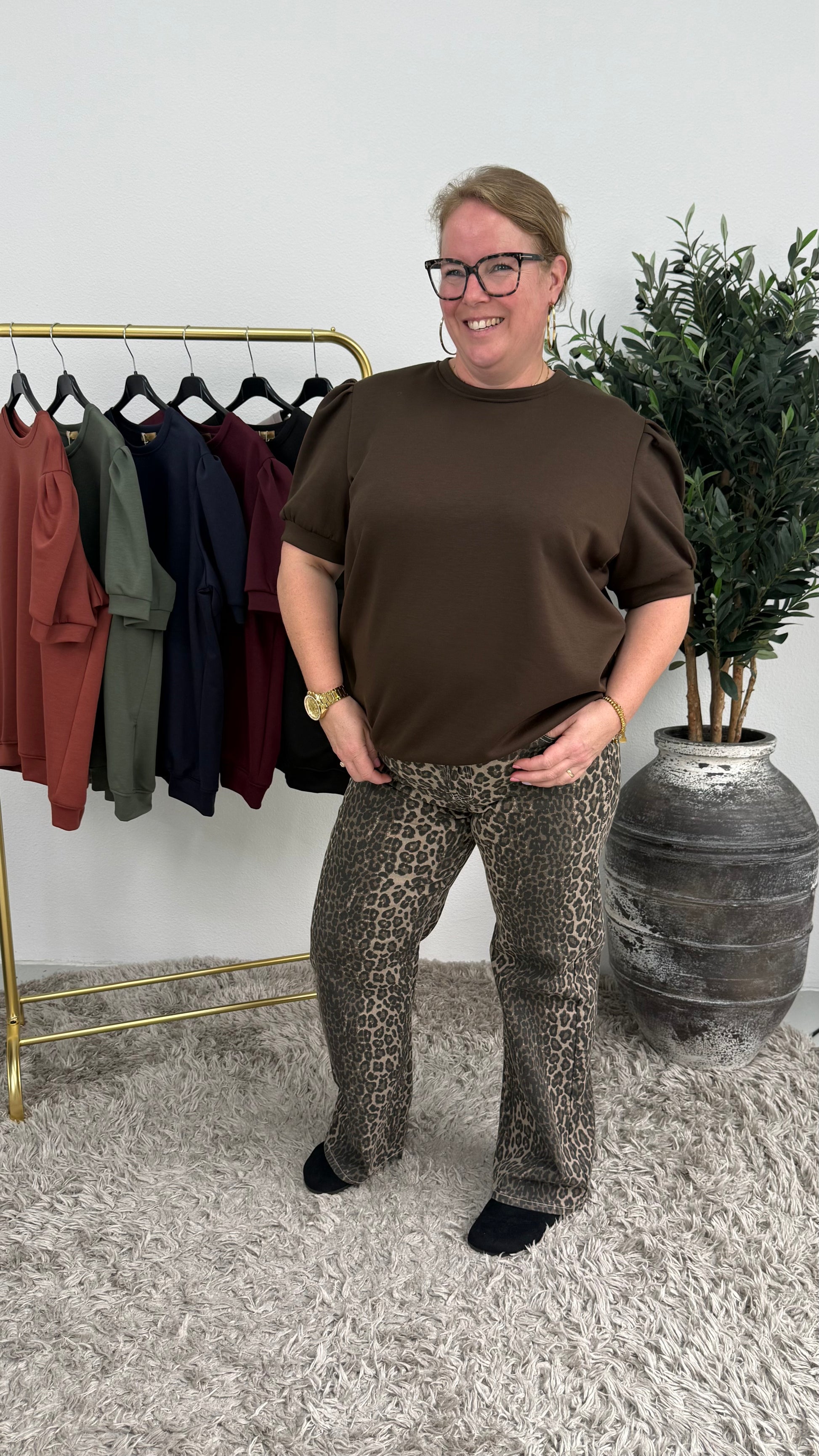 SHIRT MET POFMOUW - 2174