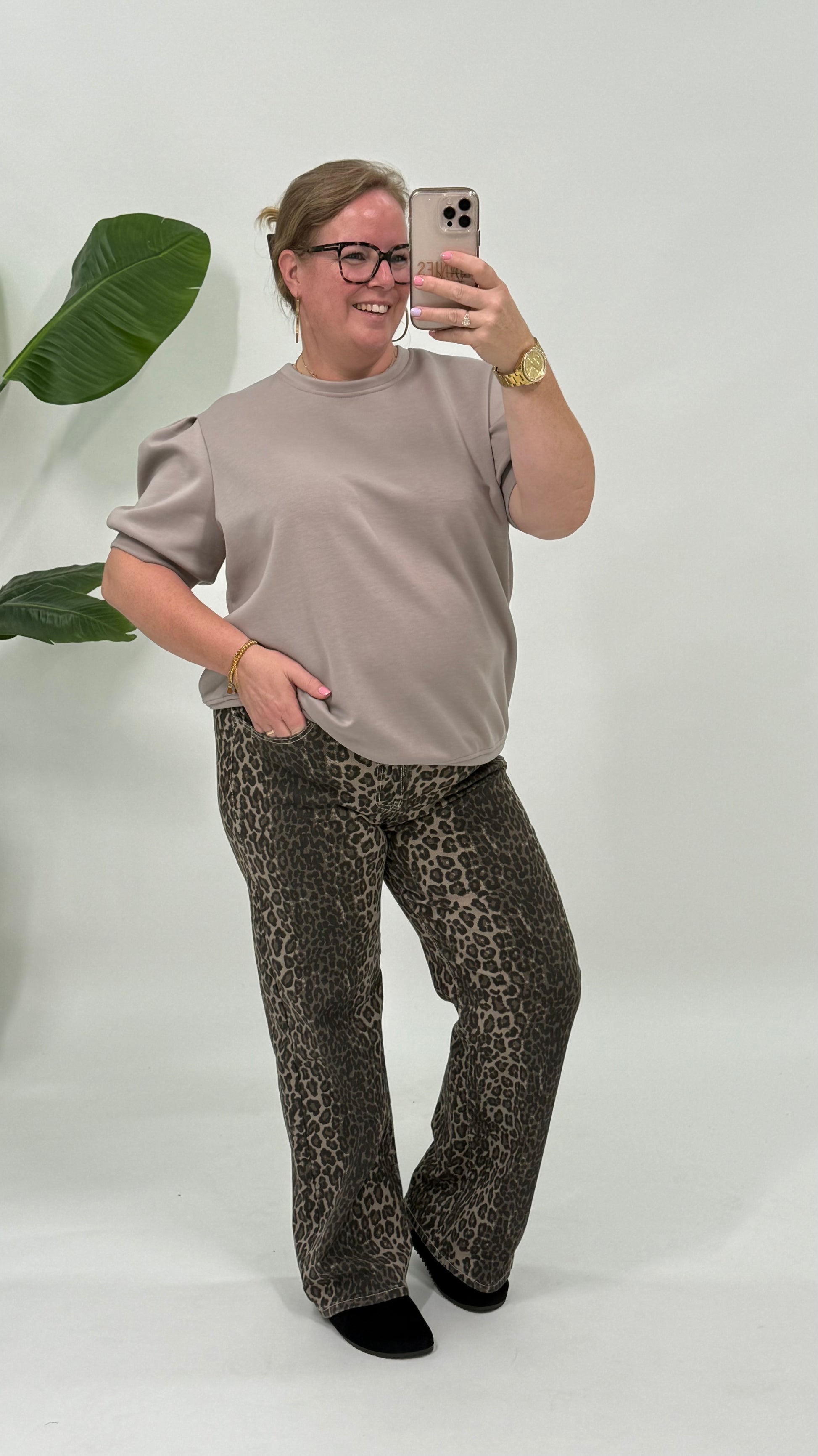 SHIRT MET POFMOUW - 2174