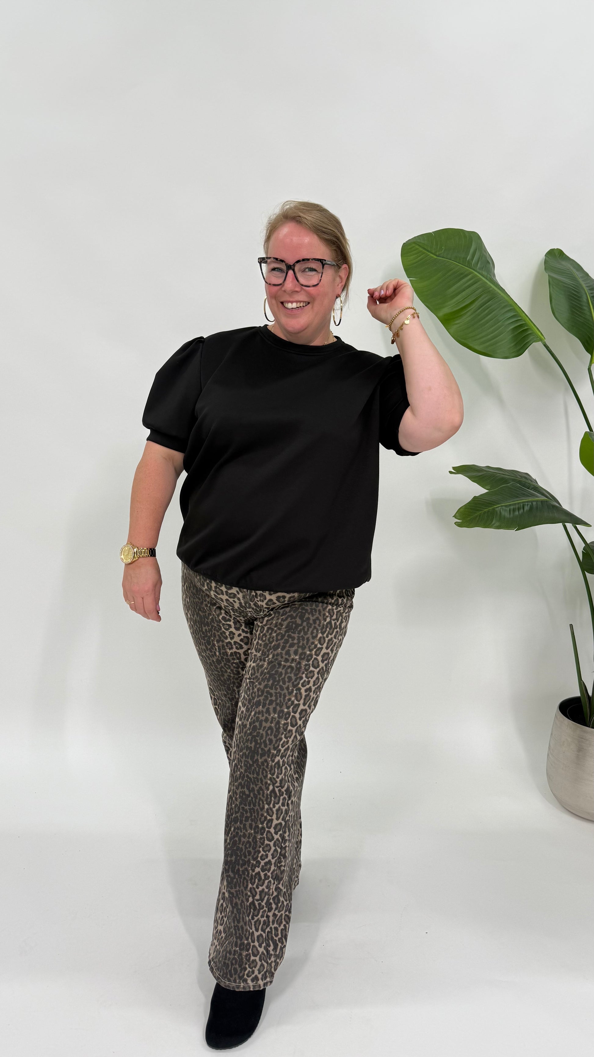 SHIRT MET POFMOUW - 2174