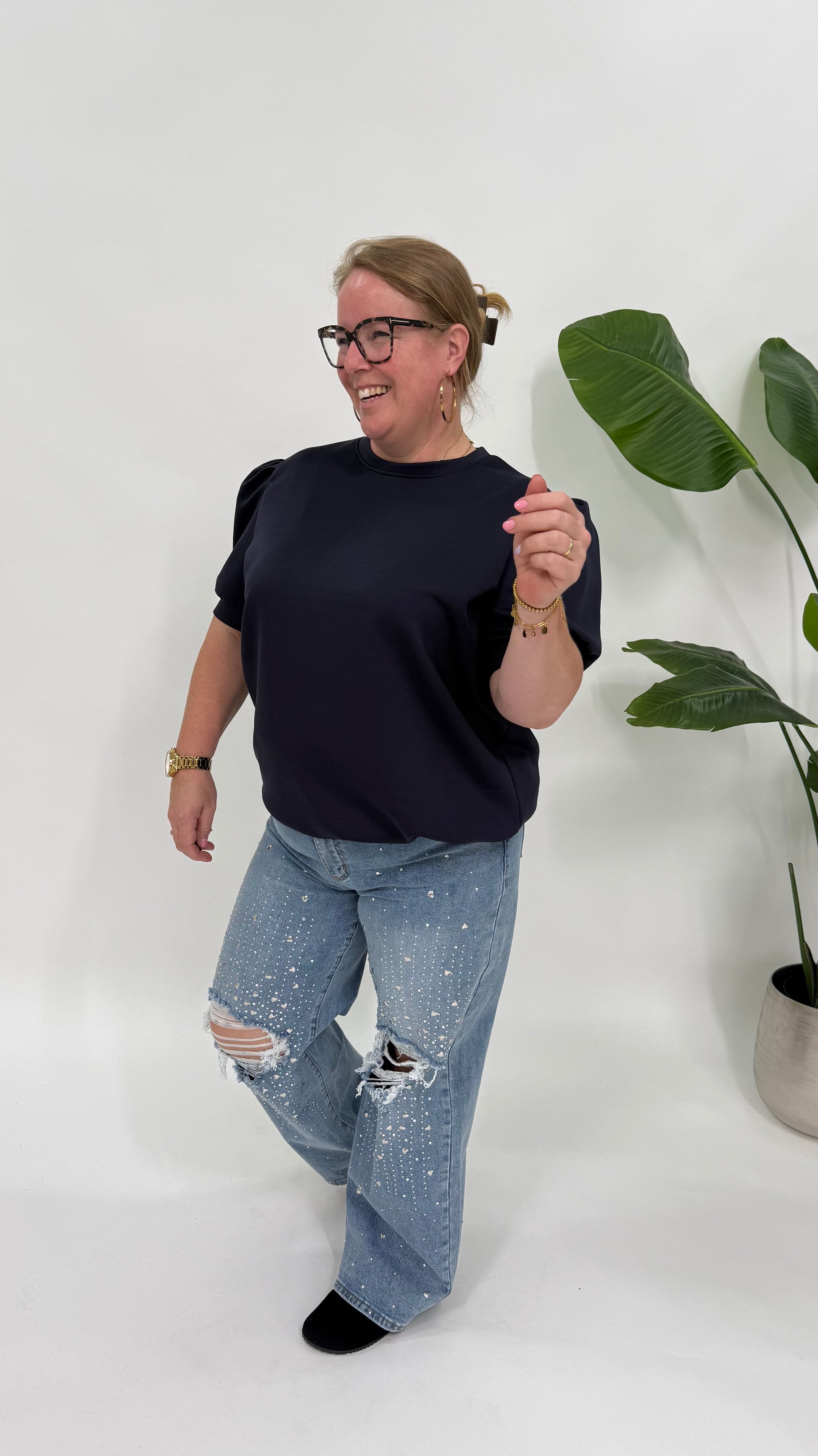 SHIRT MET POFMOUW - 2174