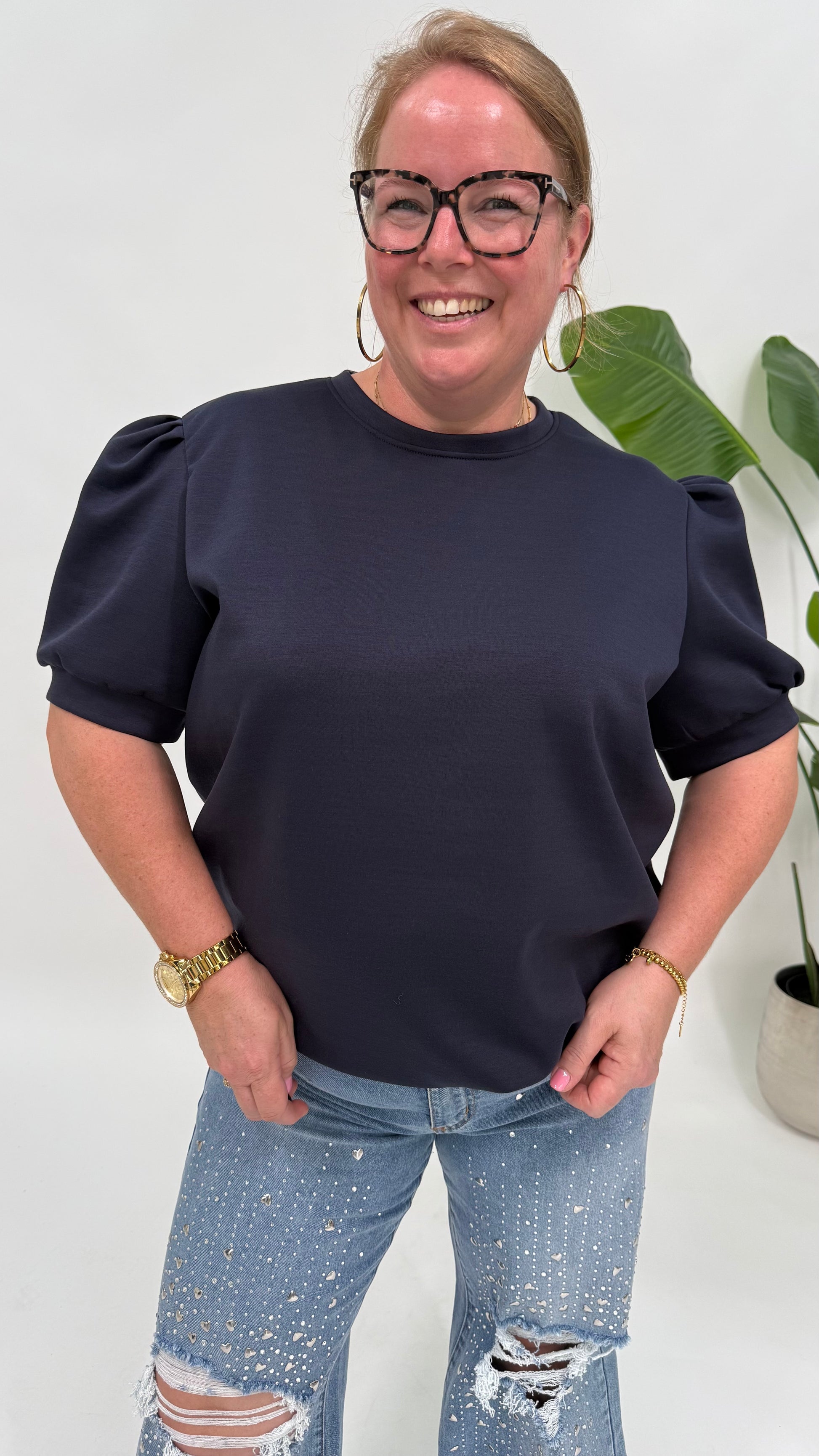 SHIRT MET POFMOUW - 2174