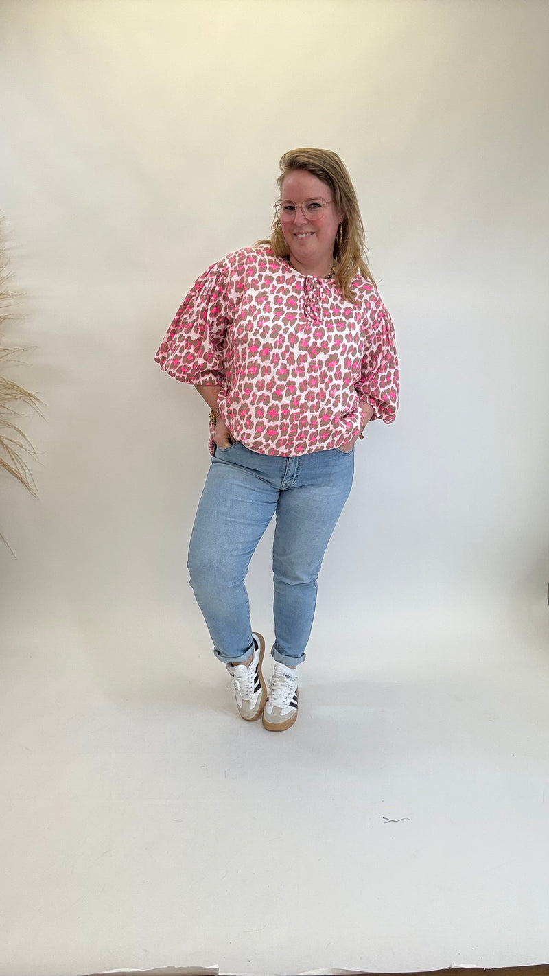 MOM WIDE LEG JEANS MERK GOODIES DJ2456 (40 bis 48) - GRAU
