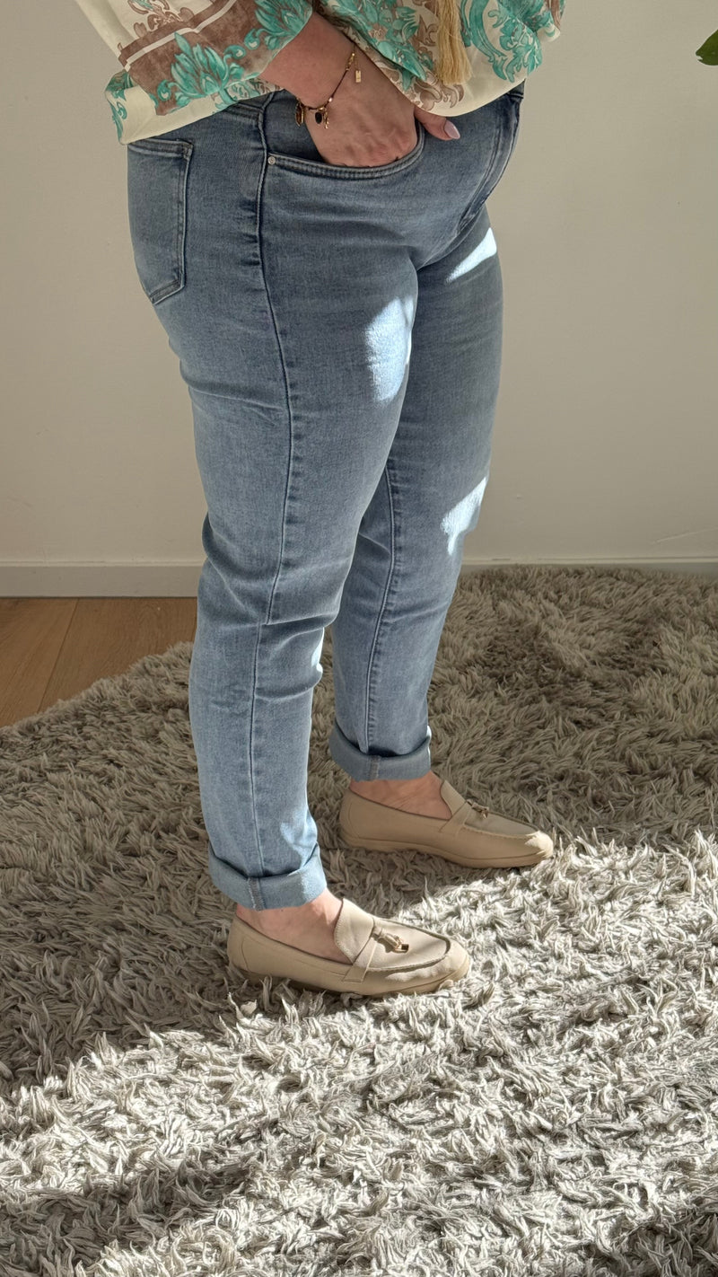 GOODIES JEANS MOM FIT DENIM - DJ2692