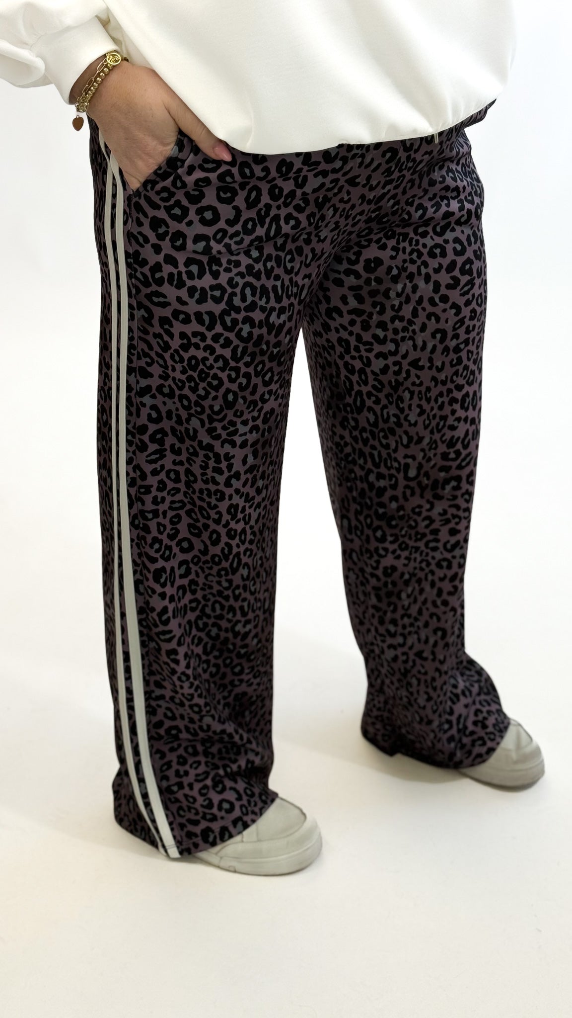 FLAIR REISEHOSE (36 bis 52) - ZWART