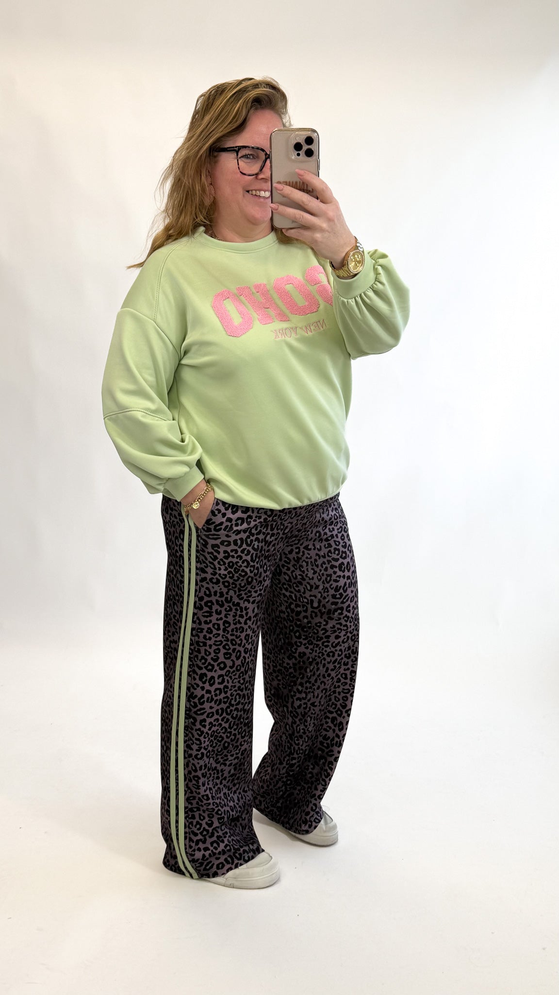 FLAIR REISEHOSE (36 bis 52) - ZWART