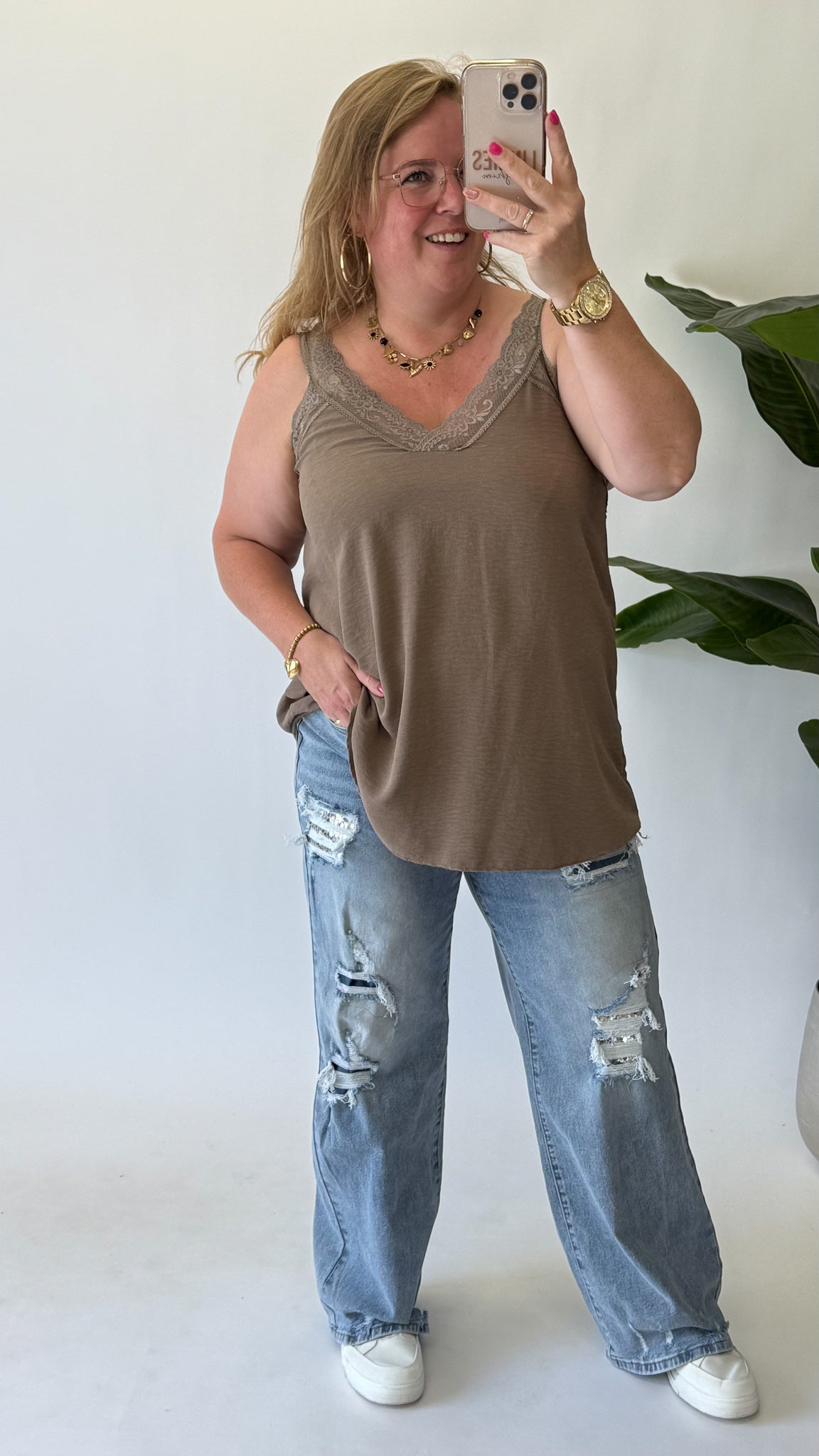 ESSIE TOP MET KANT - 1288
