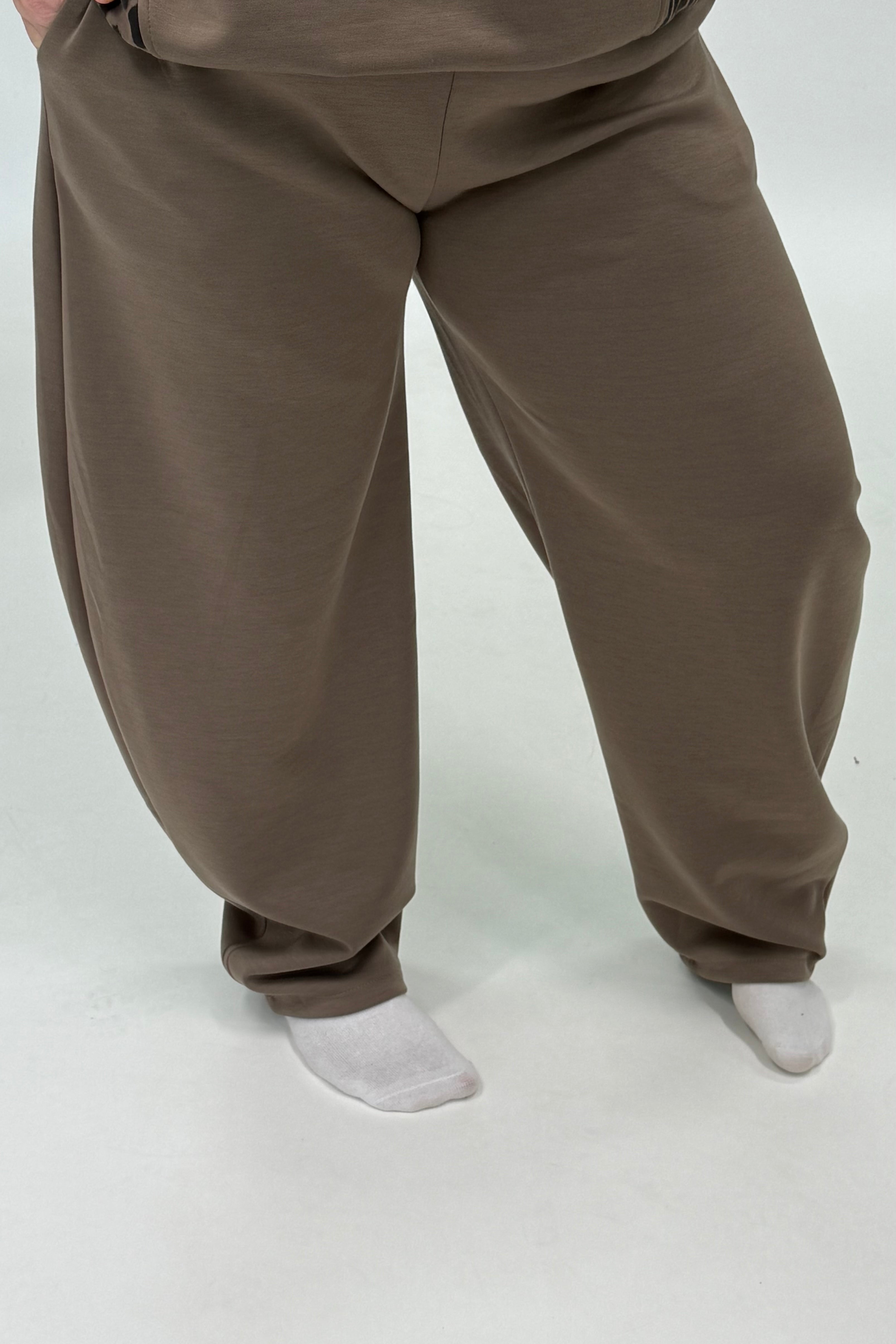 BARREL JOGGER TAUPE