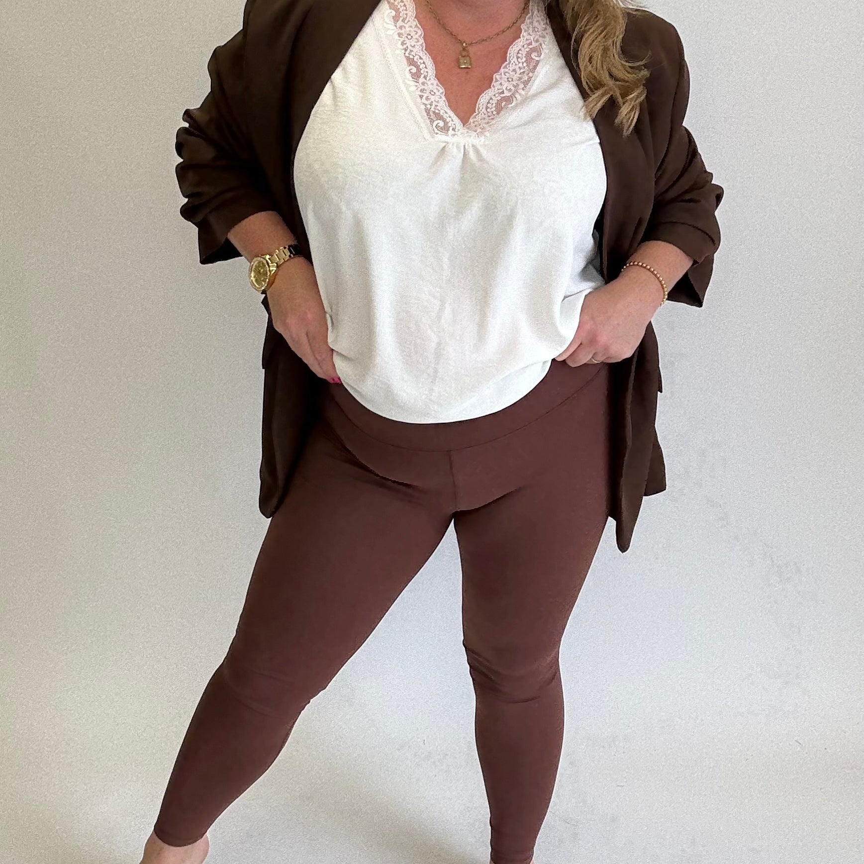 SPORTLEGGING NORFY - CHOCO