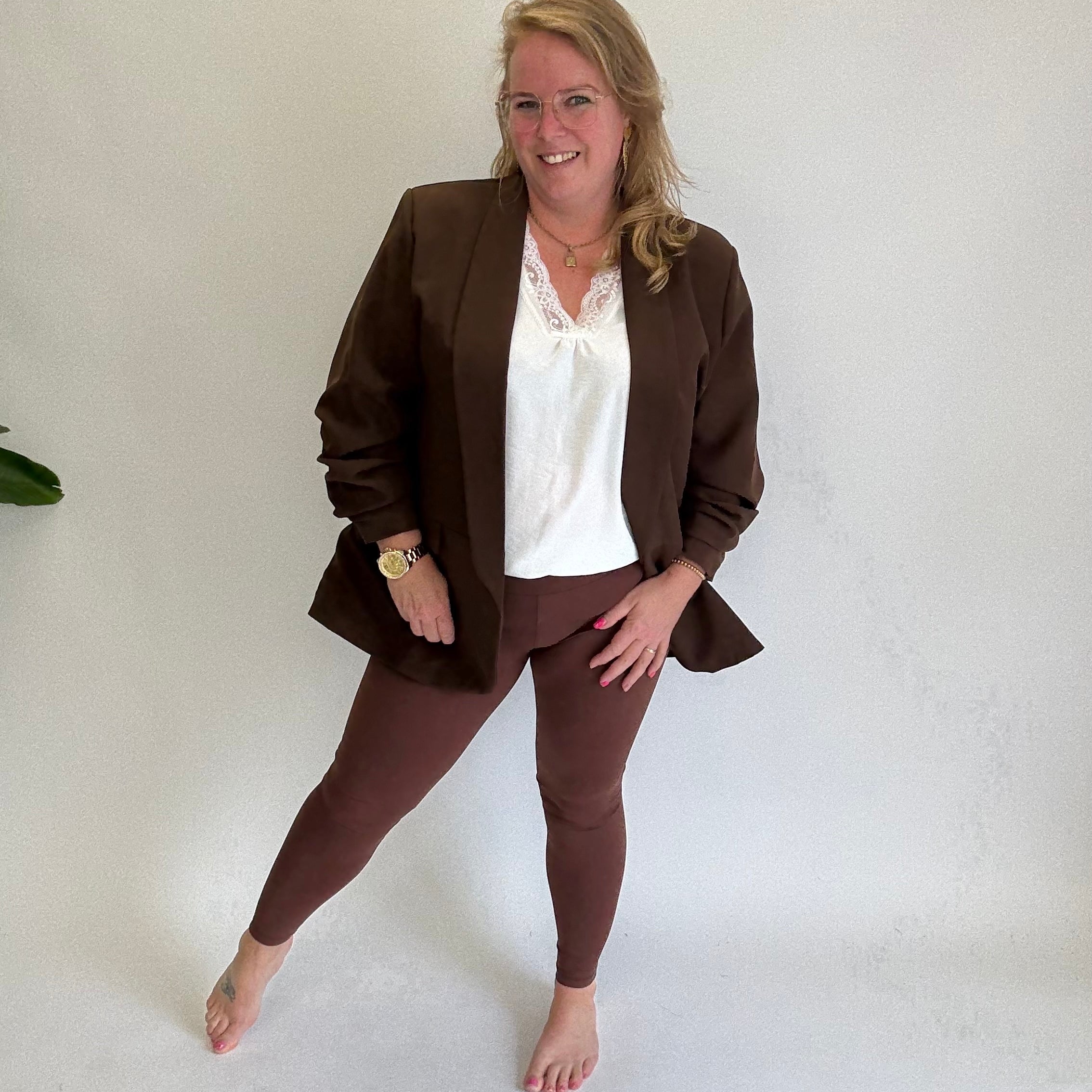 SPORTLEGGING NORFY - CHOCO