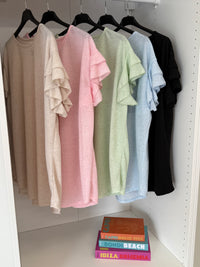 LINNEN LOOK ROEZEL TOP - 1394