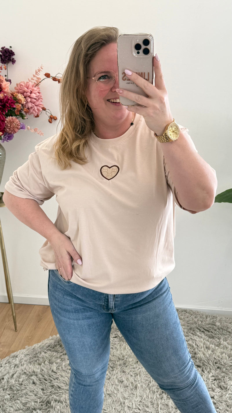 INSPIRED T-SHIRT HART - 1384
