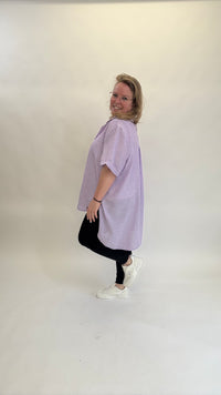 LINNEN LOOK BLOUSE - 1406