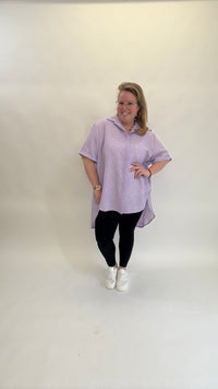 LINNEN LOOK BLOUSE - 1406